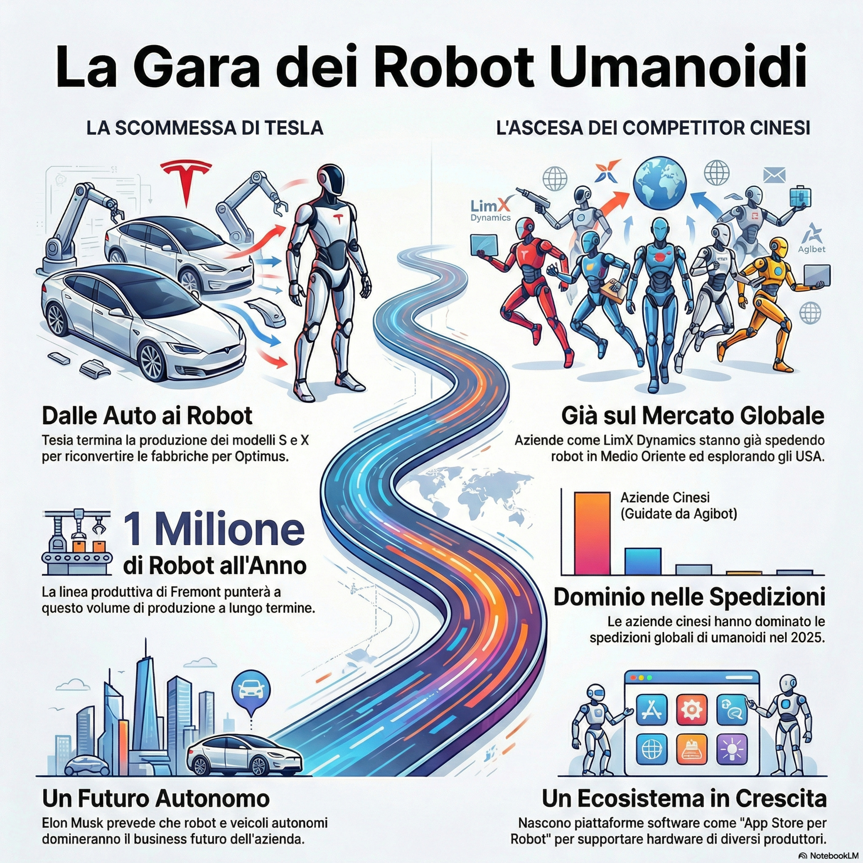 La gara dei robot Umanoidi - Tesla Vs resto del mondo episode artwork