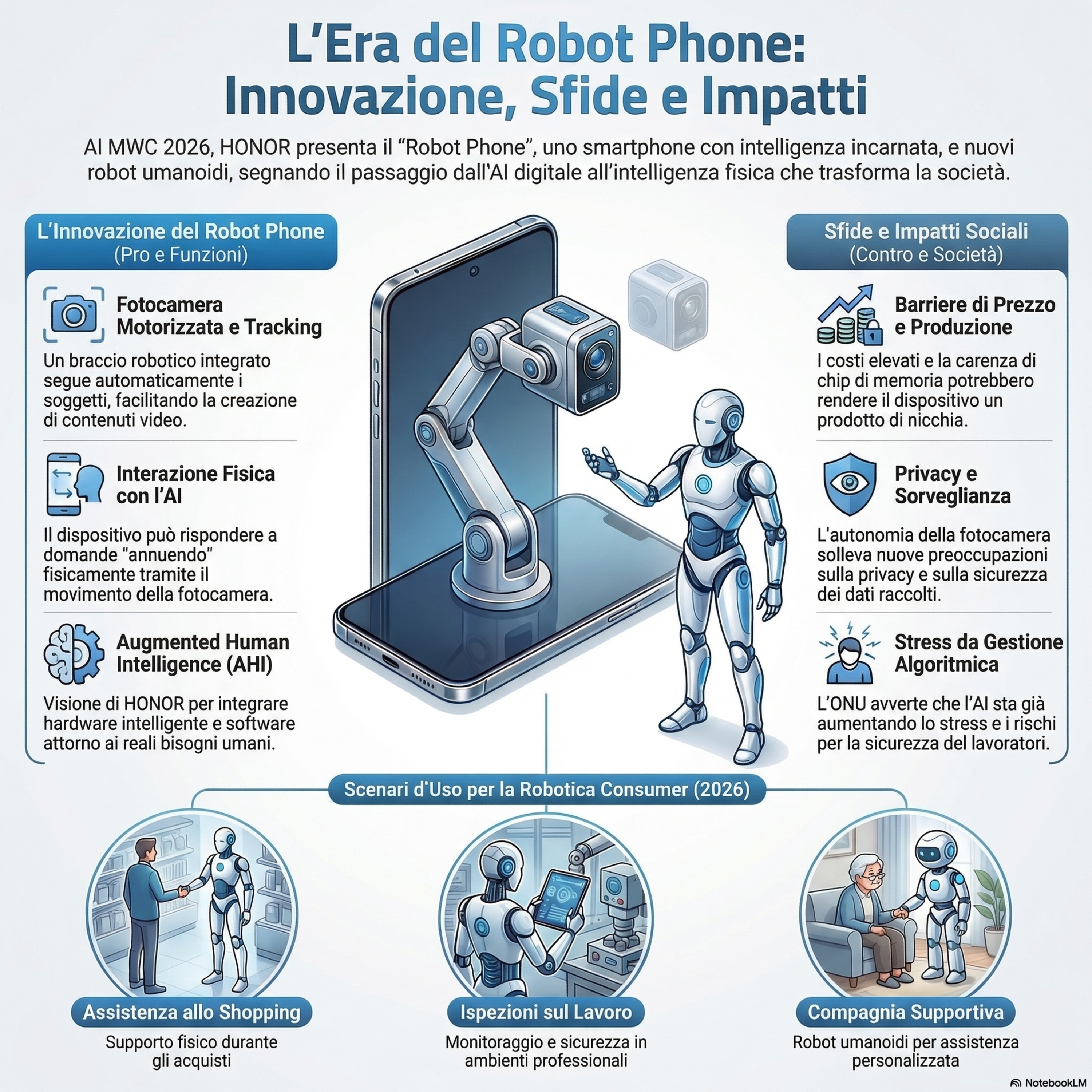 MWC2026 - Il ROBOT PHONE che TI SEGUE e TI GUARDA è già qui... addio privacy? episode artwork