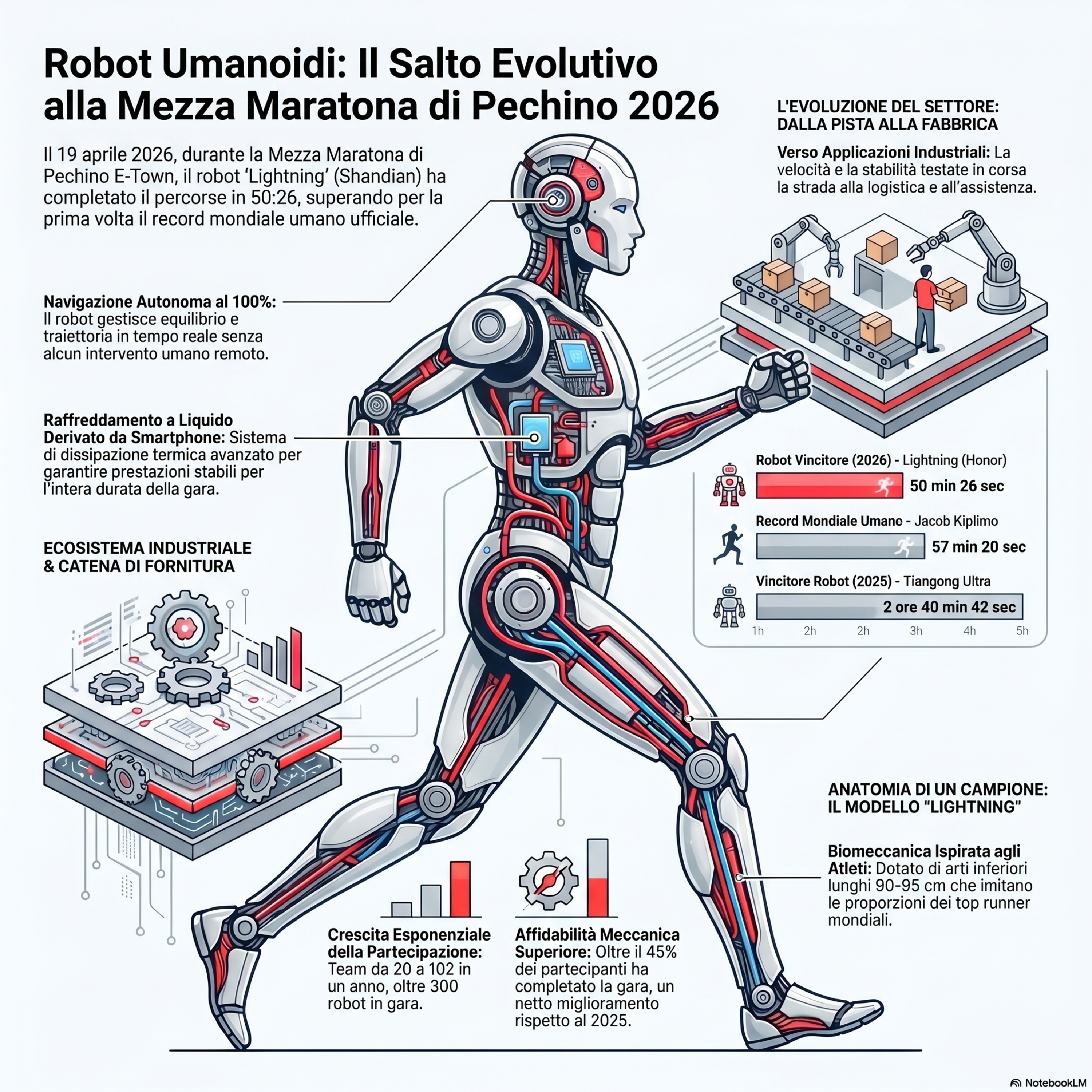 Robot cinesi battono gli umani alla mezza maratona di Pechino episode artwork