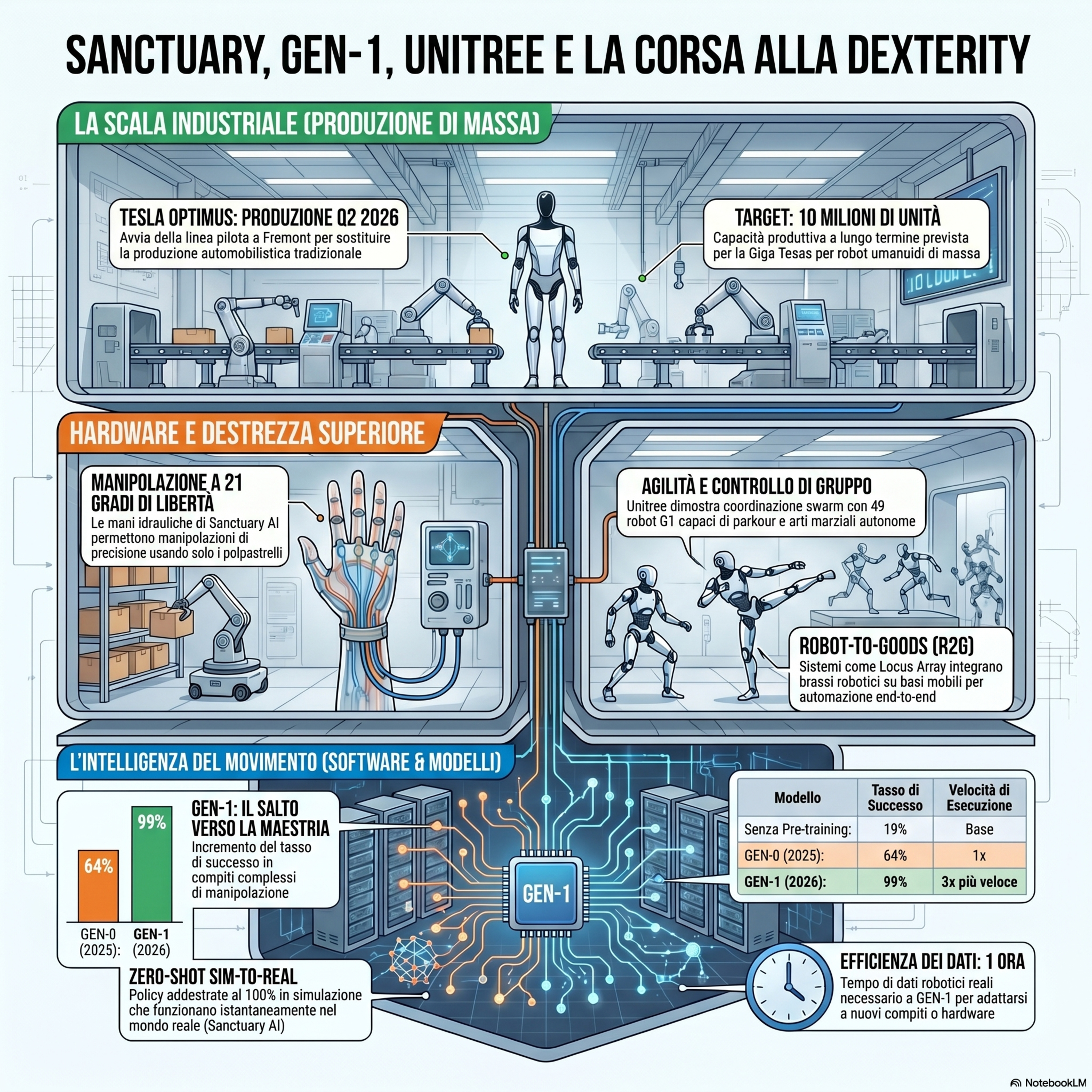 Sanctuary, GEN-1, Unitree e la Corsa alla Dexterity episode artwork