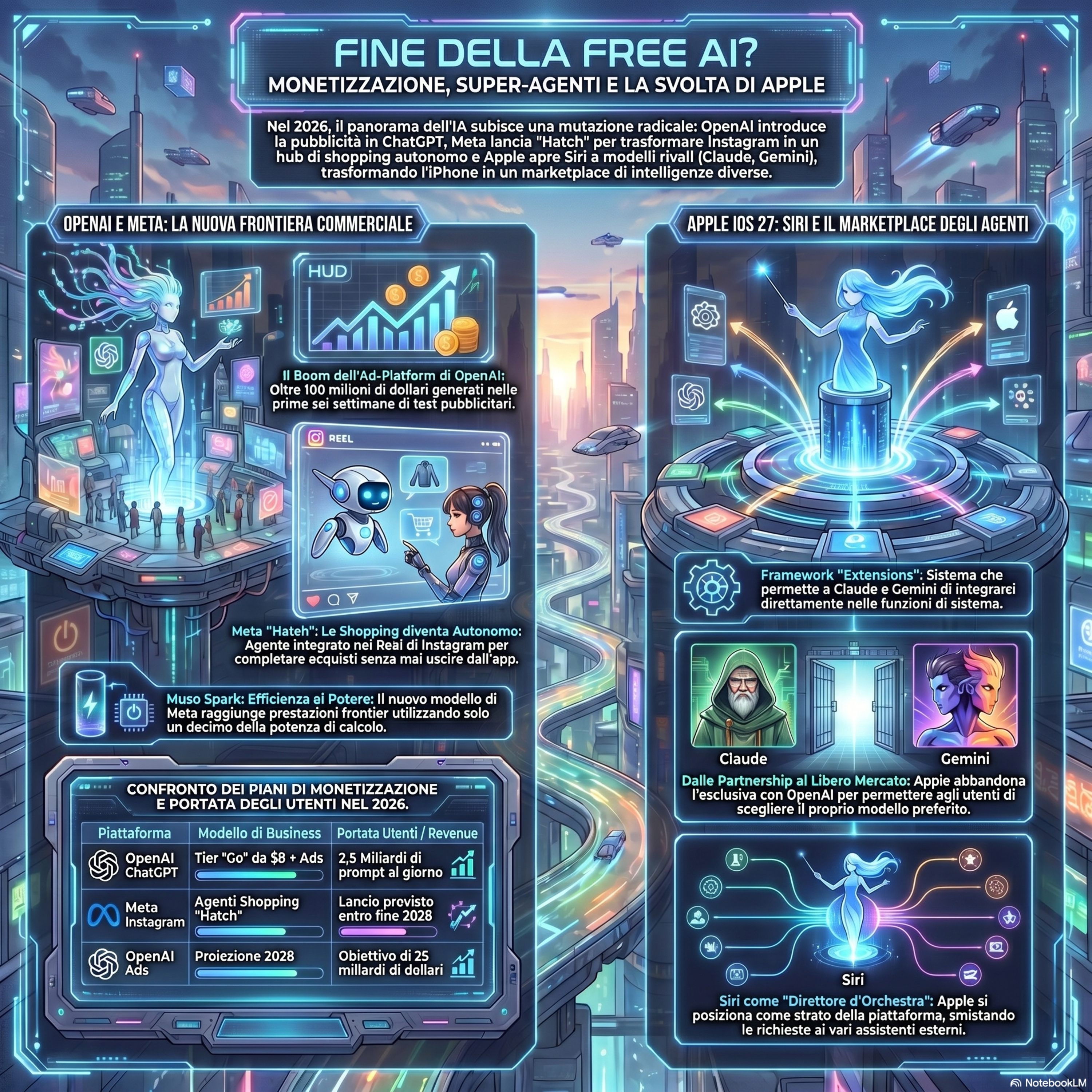 Fine del Free AI? OpenAI Monetizza Tutto, Meta Lancia Super-Agenti e Apple Si Arrende ai Rivali! episode artwork