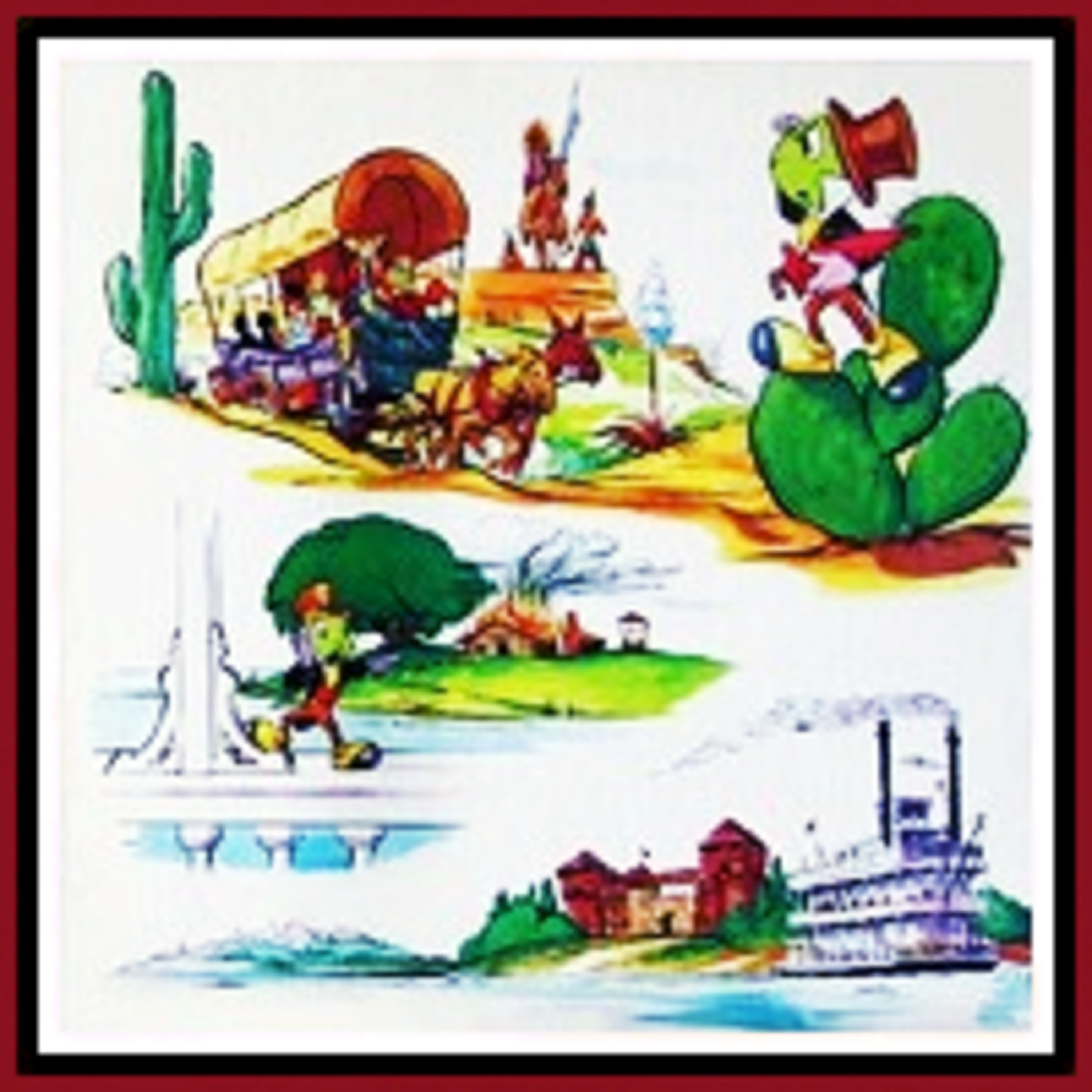 A Day at Disneyland - Exploring Frontierland episode artwork