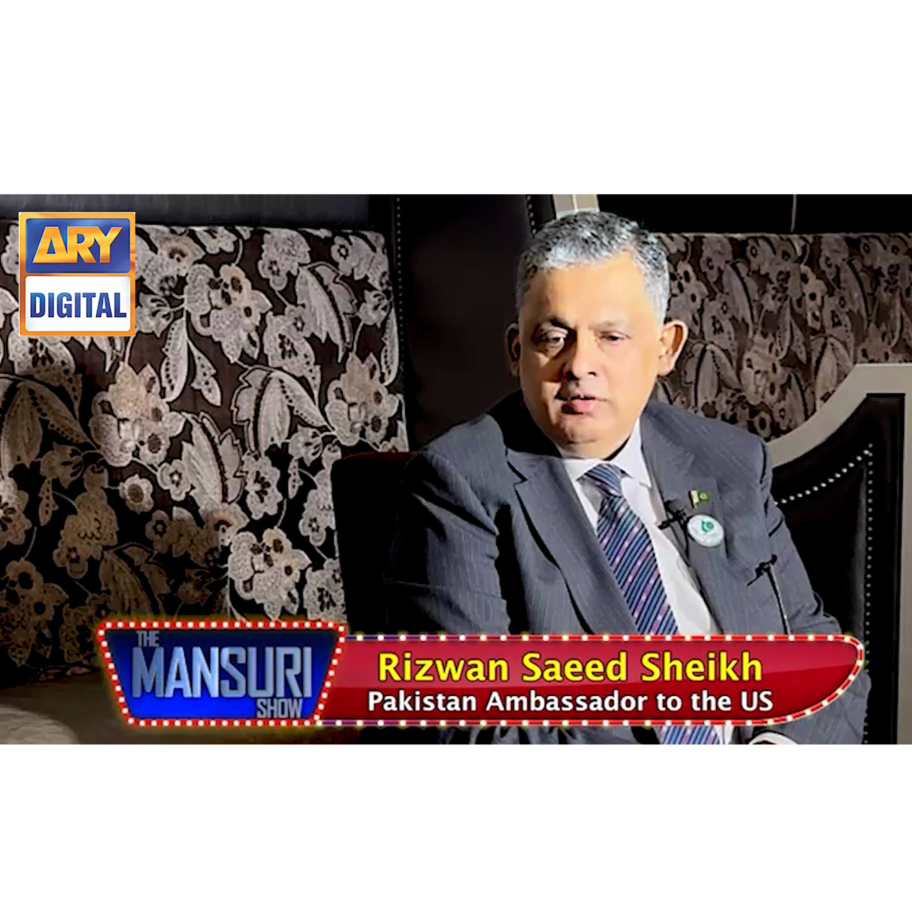 Pakistan Ambassador H.E. Rizwan Saeed Sheikh REVEALS All episode artwork