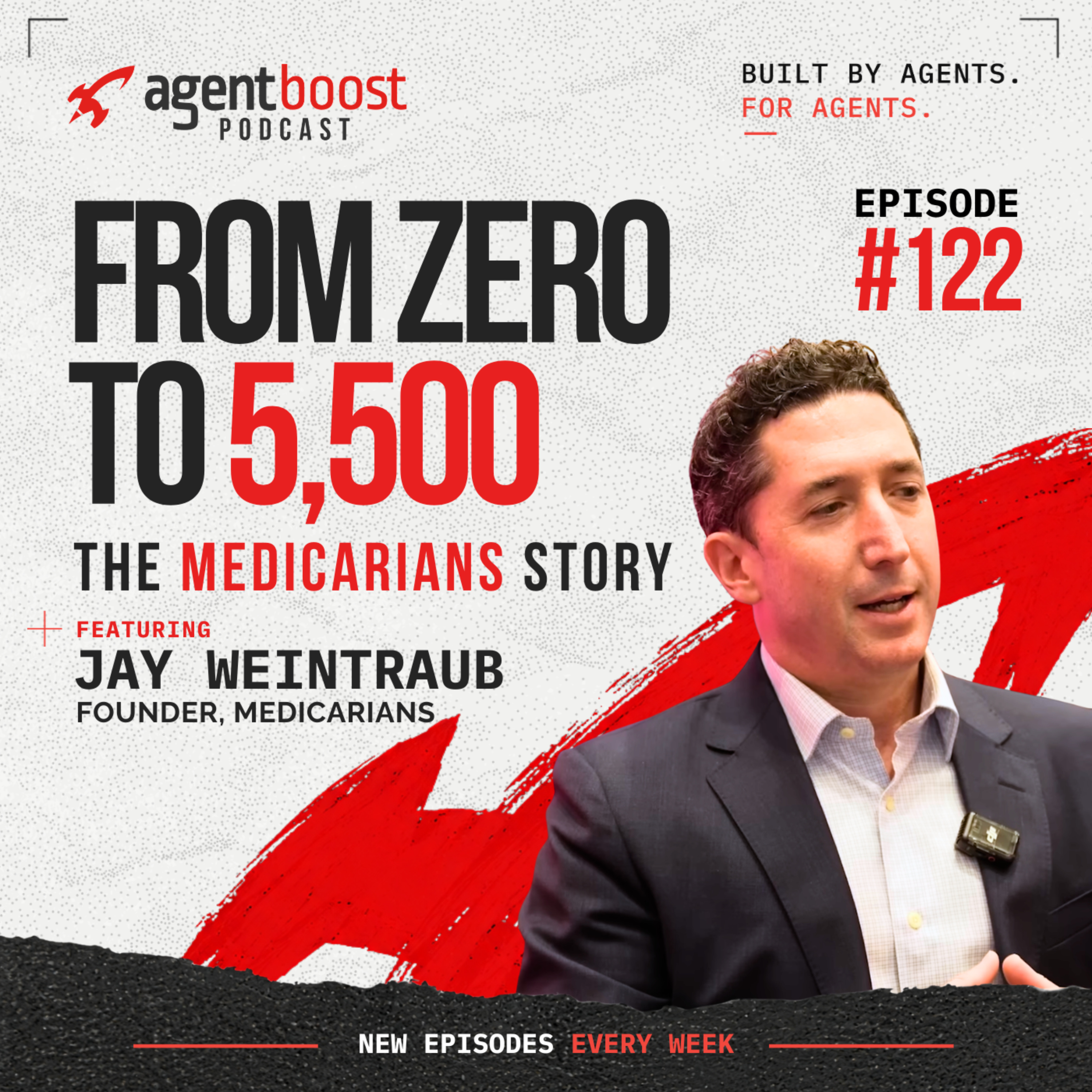 Episode 122: The Medicarians Story! ft. Jay Weintraub episode artwork