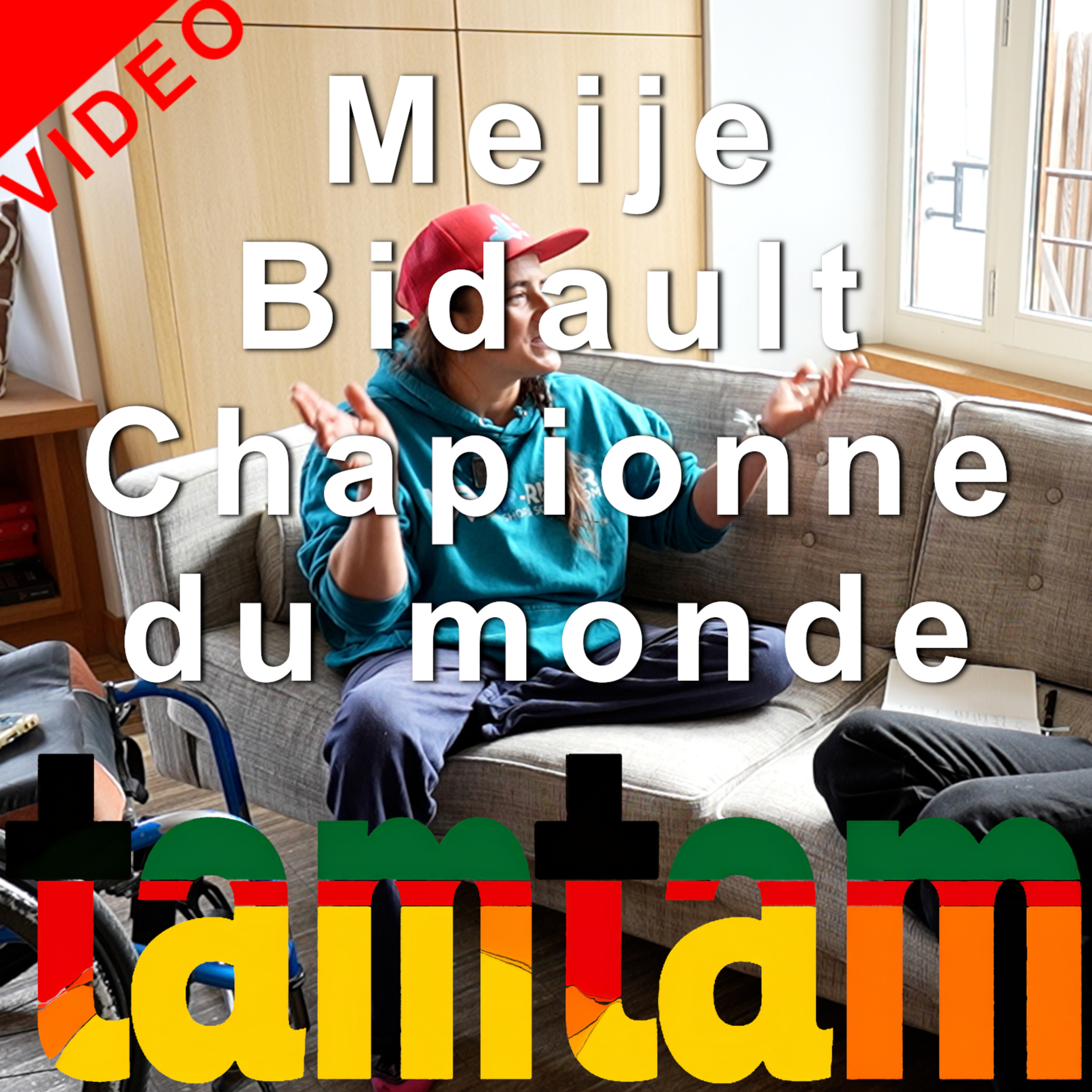 VIDEO Meije Bidault handisport ski assis wakeboard podcast tamtam Chamonix-Mont-Blanc culture sport