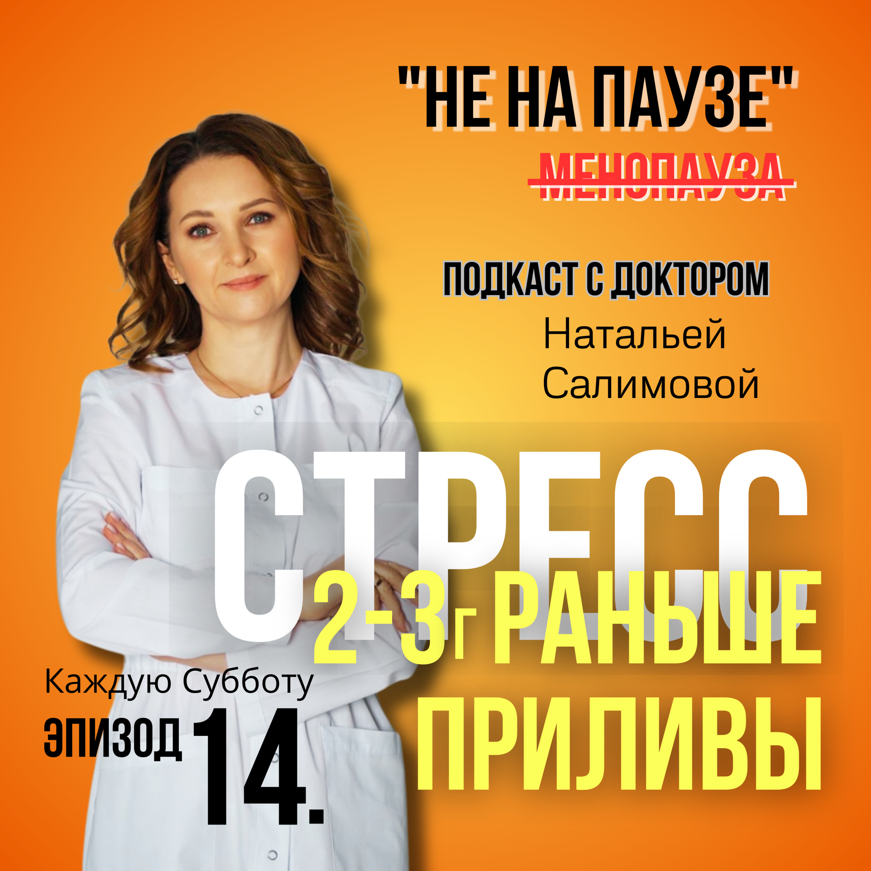 14. 🔥 Приливы и ранний климакс из-за стресса: что делать? episode artwork