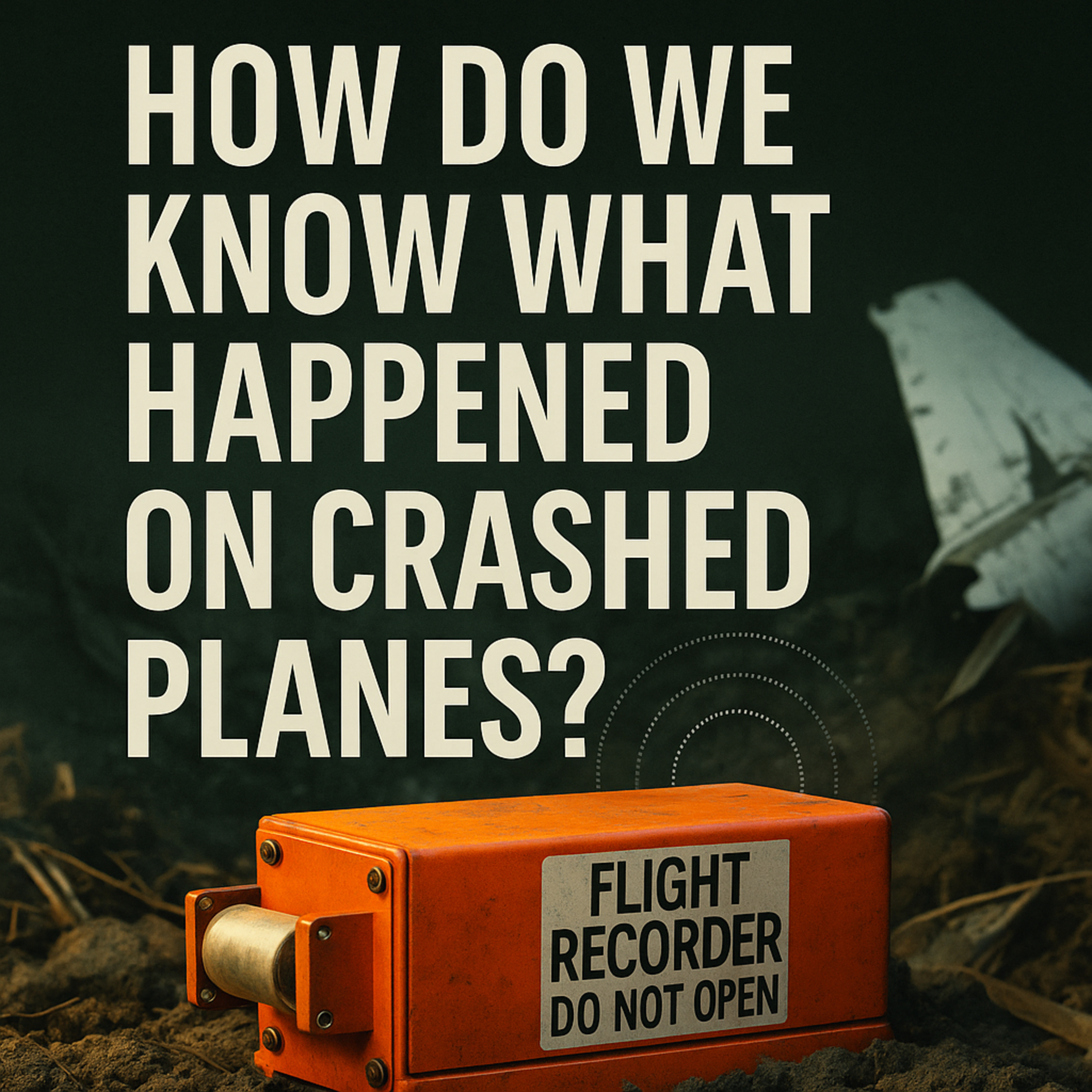 How Do We Know What Happened On Crashed Planes?