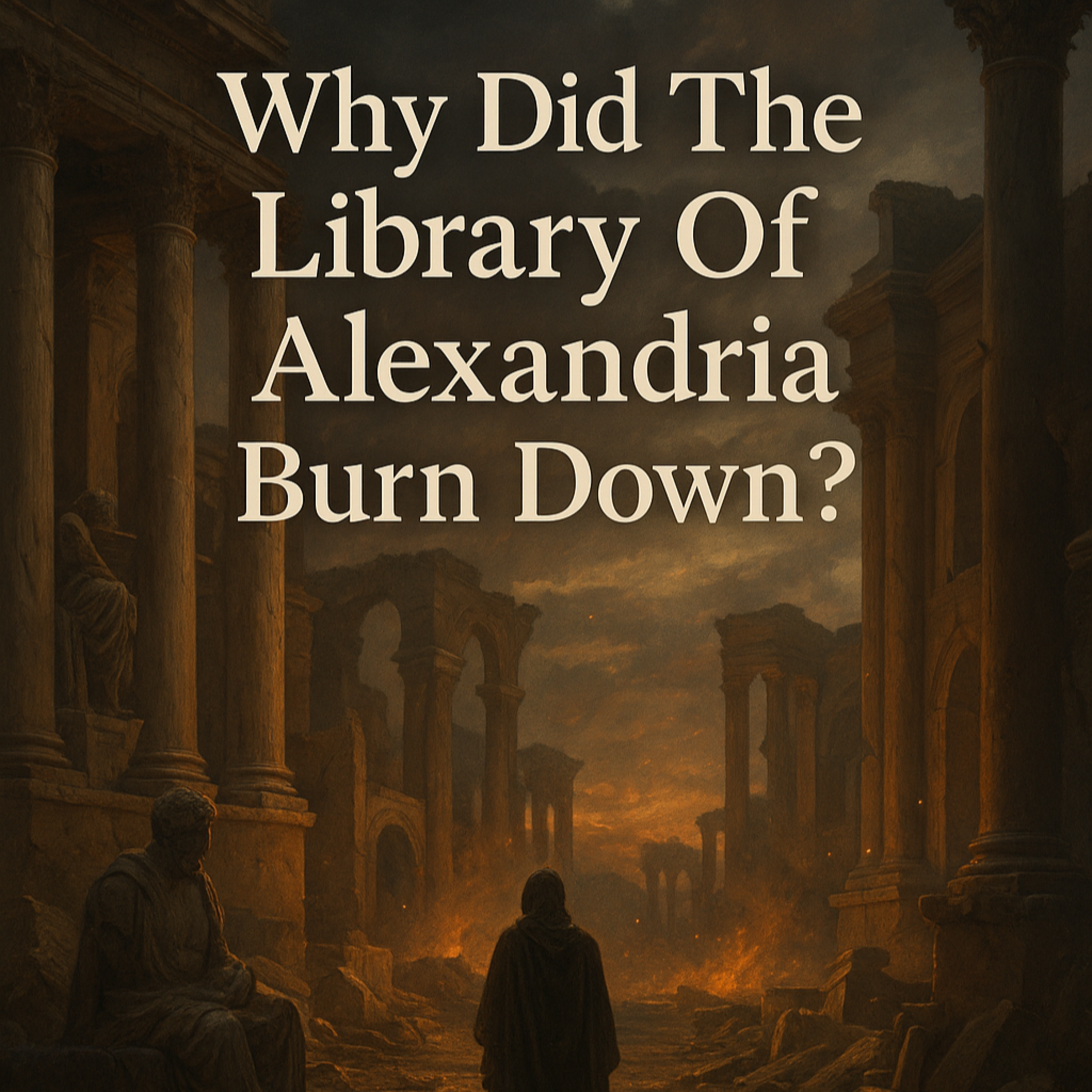 Why Did The Library Of Alexandria Burn Down?