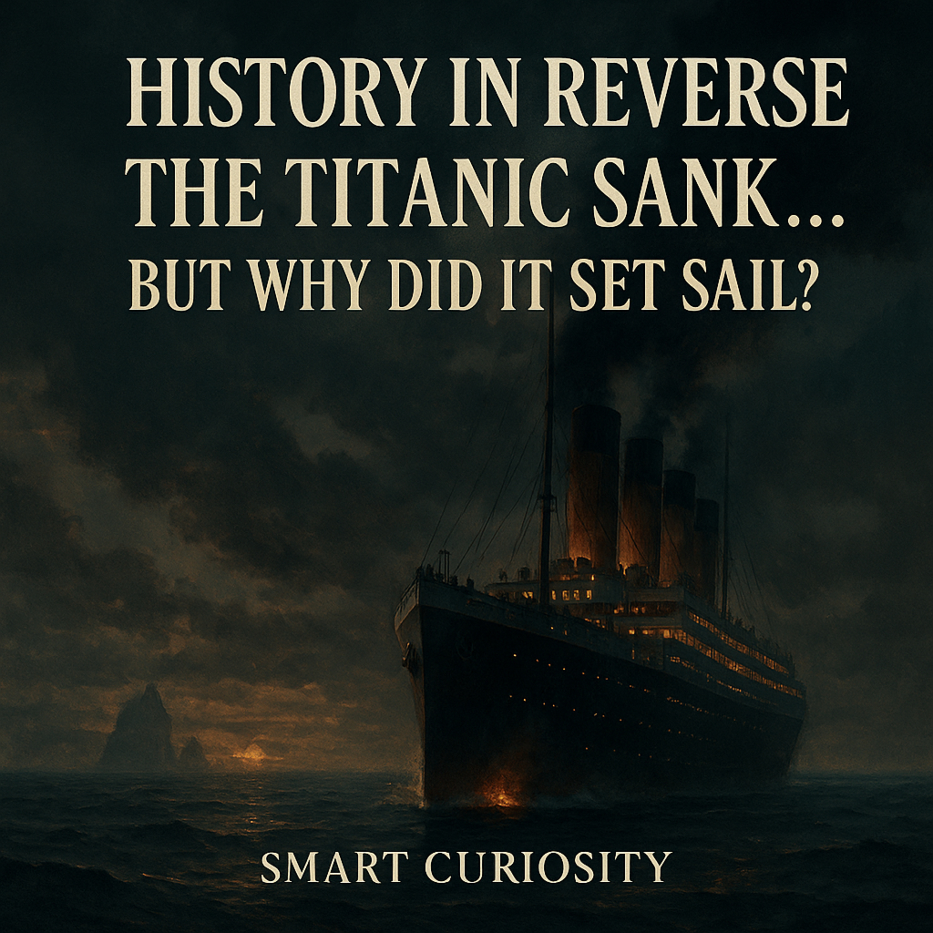 History in Reverse: The Titanic Sank But Why Did It Set Sail