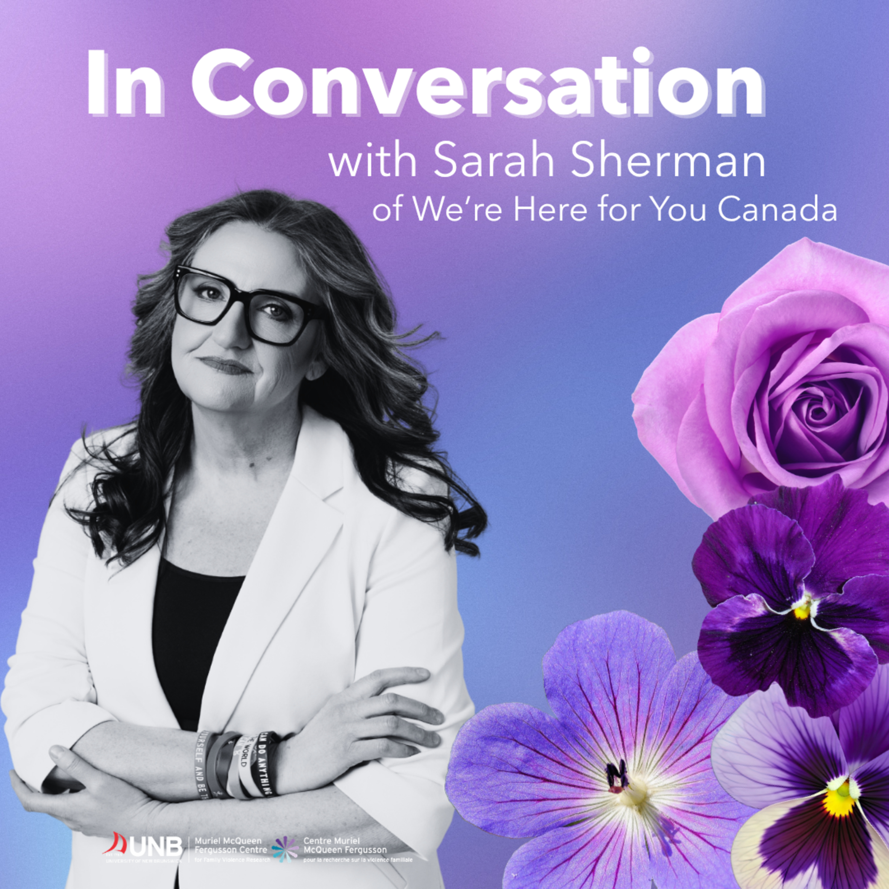 Sarah Sherman of We’re Here for You Canada