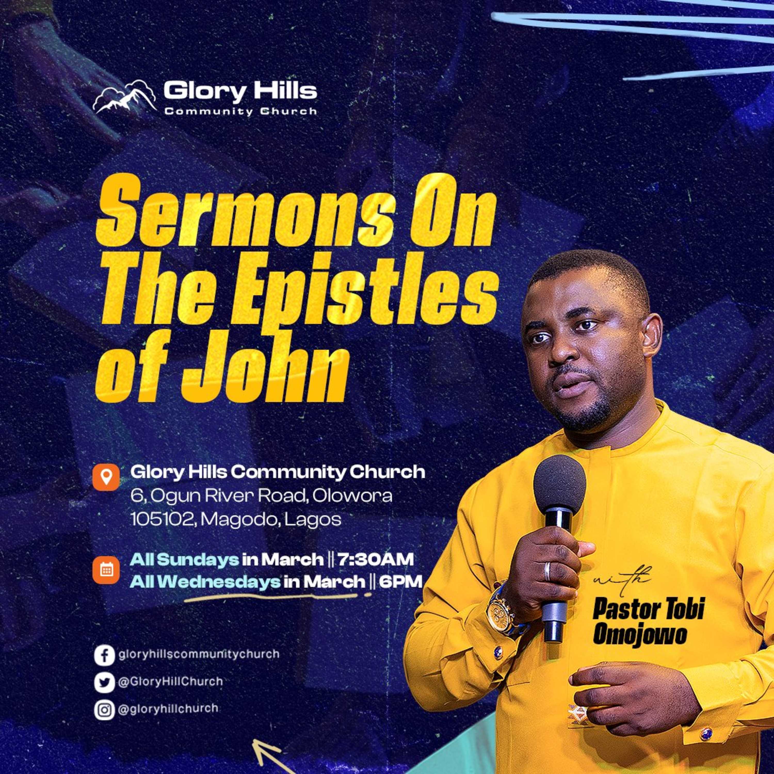 Sermons on the Epistles of John (Part 2) - Pastor Tobi Omojowo | 2nd March,2025  episode artwork