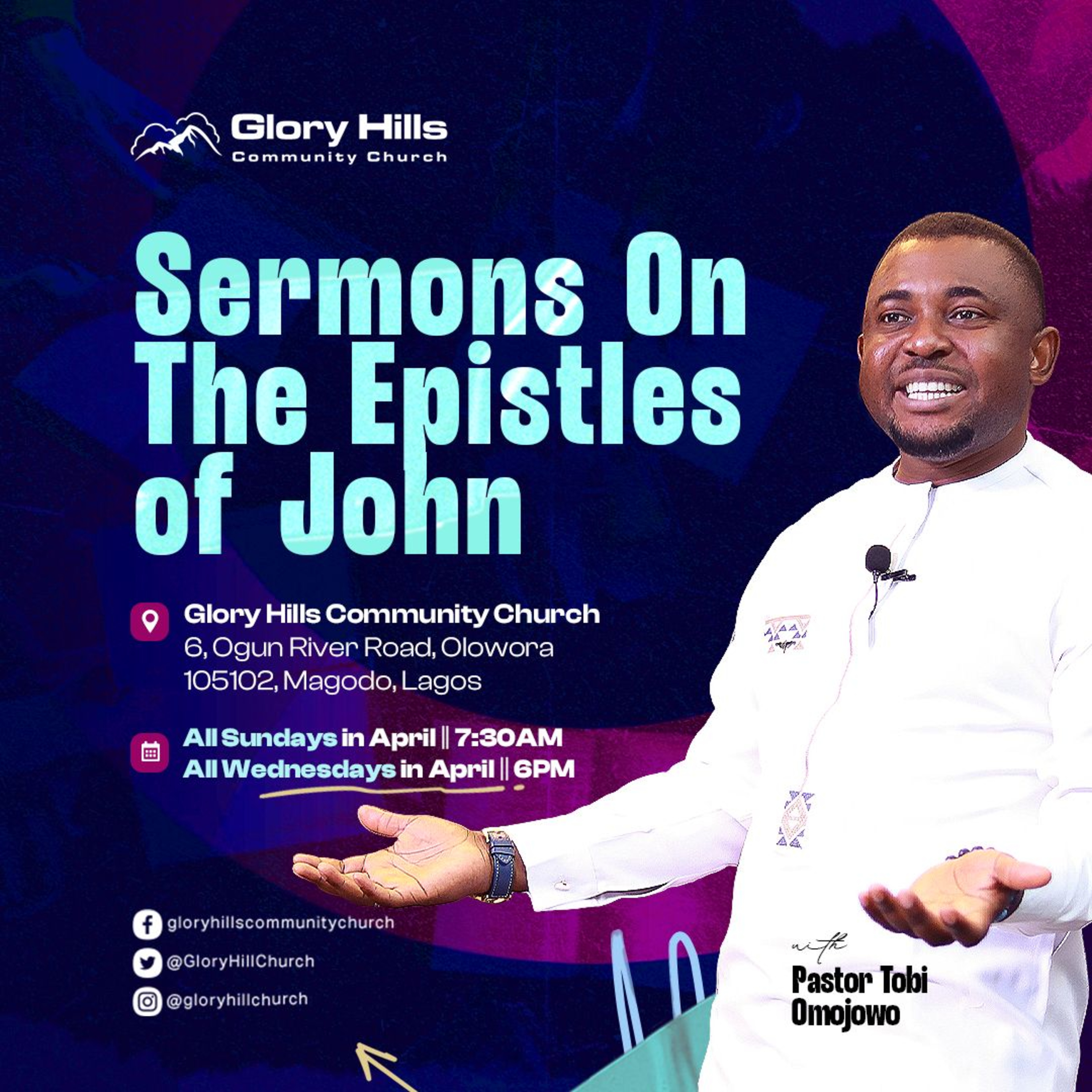 Sermons on the Epistles of John (Episode 12) | Pastor Tobi Omojowo | April 13th,2025 episode artwork