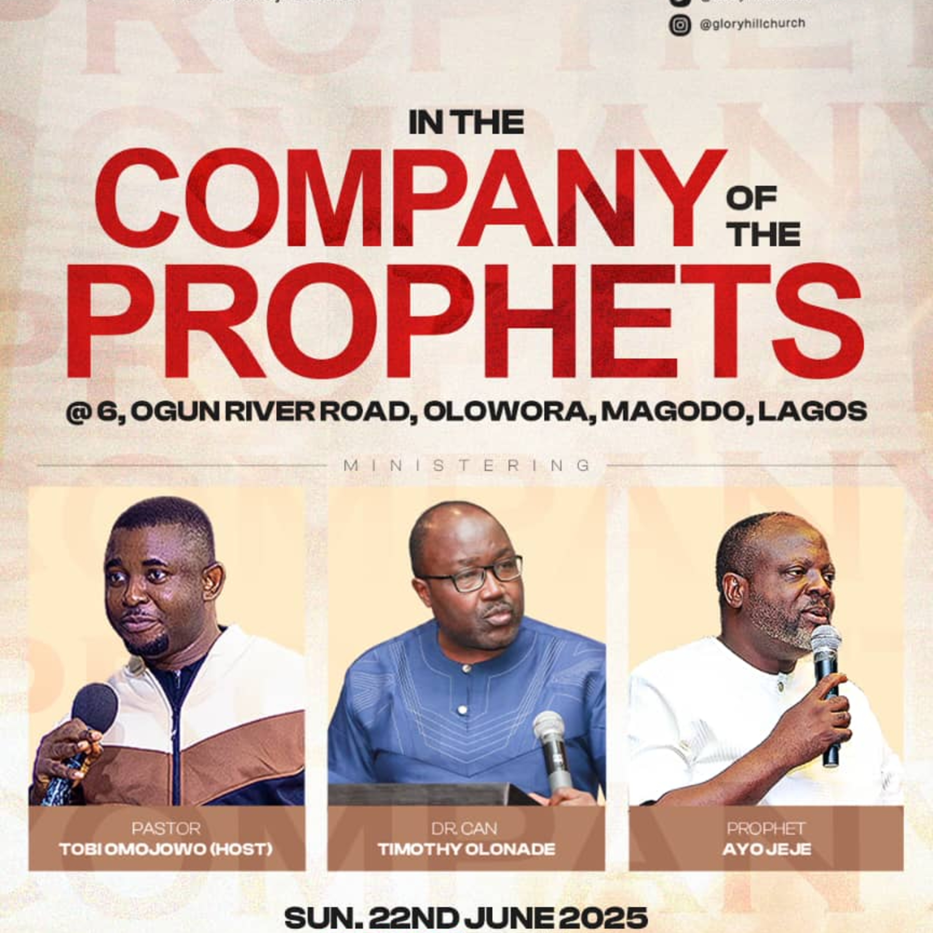 In The Company Of The Prophets | Prophet Ayo Jeje | June 22nd, 2025 episode artwork