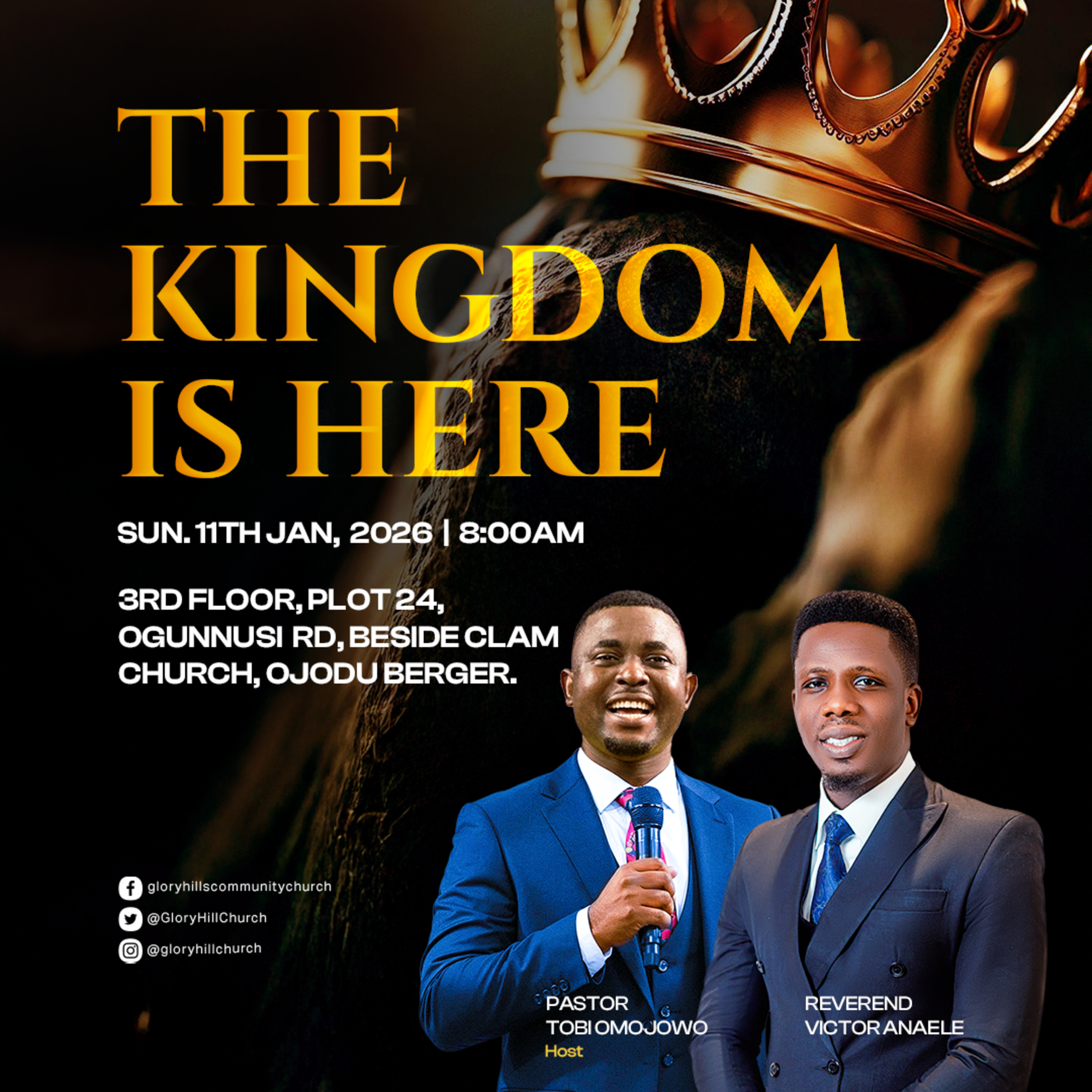 THE KINGDOM IS HERE | REV. VICTOR ANAELE | 11TH JANUARY 2026 episode artwork