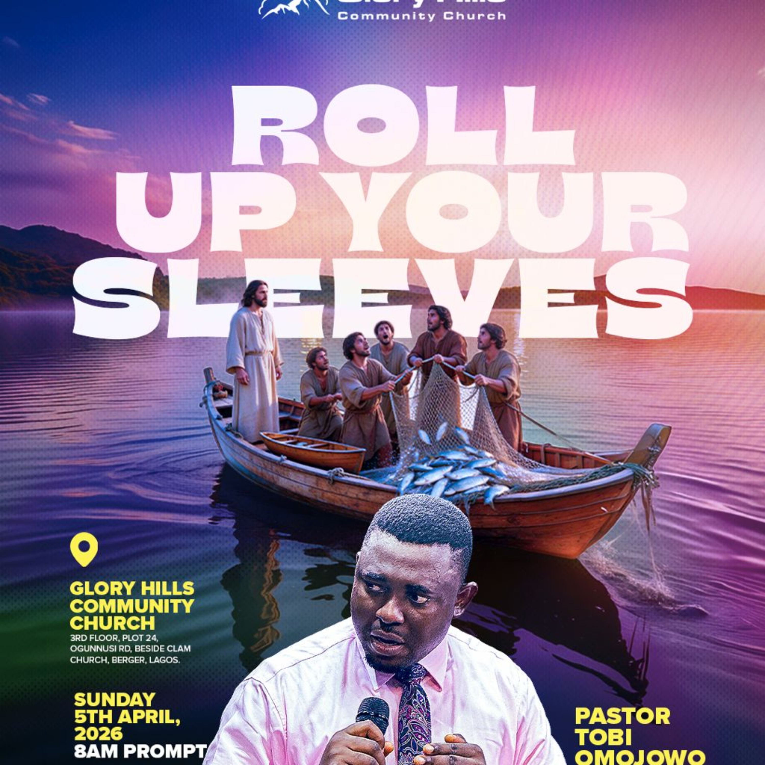 ROLL UP YOUR SLEEVES | EPISODE 1 | PASTOR TOBI OMOJOWO | 5TH APRIL 2026 episode artwork