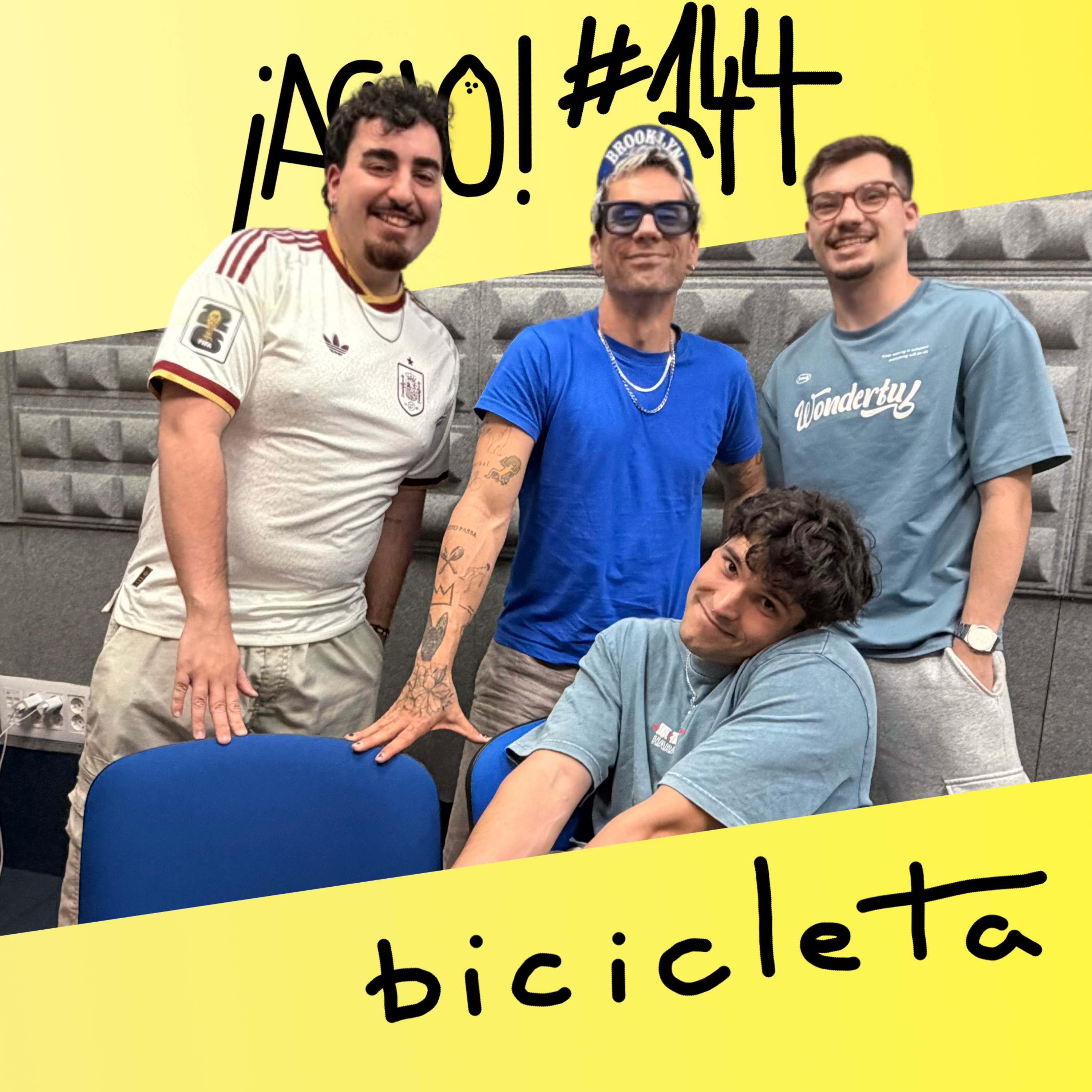 ¡ACHO! 144 con Aarön Sáez (Bicicleta) | Destino Metro Sound 11 episode artwork