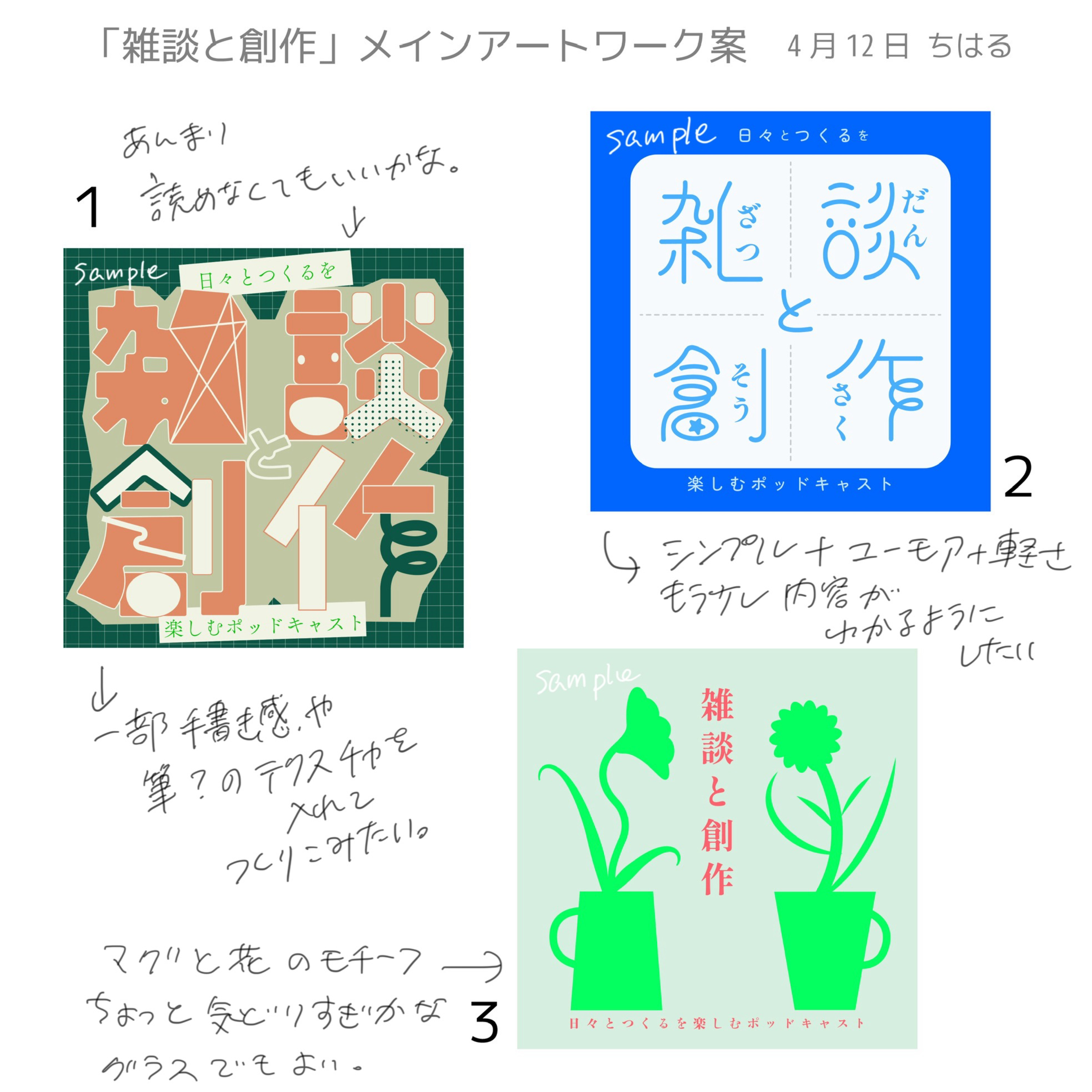 【番組準備編】#0-6 アートワークをつくる【ちはる一人】 episode artwork