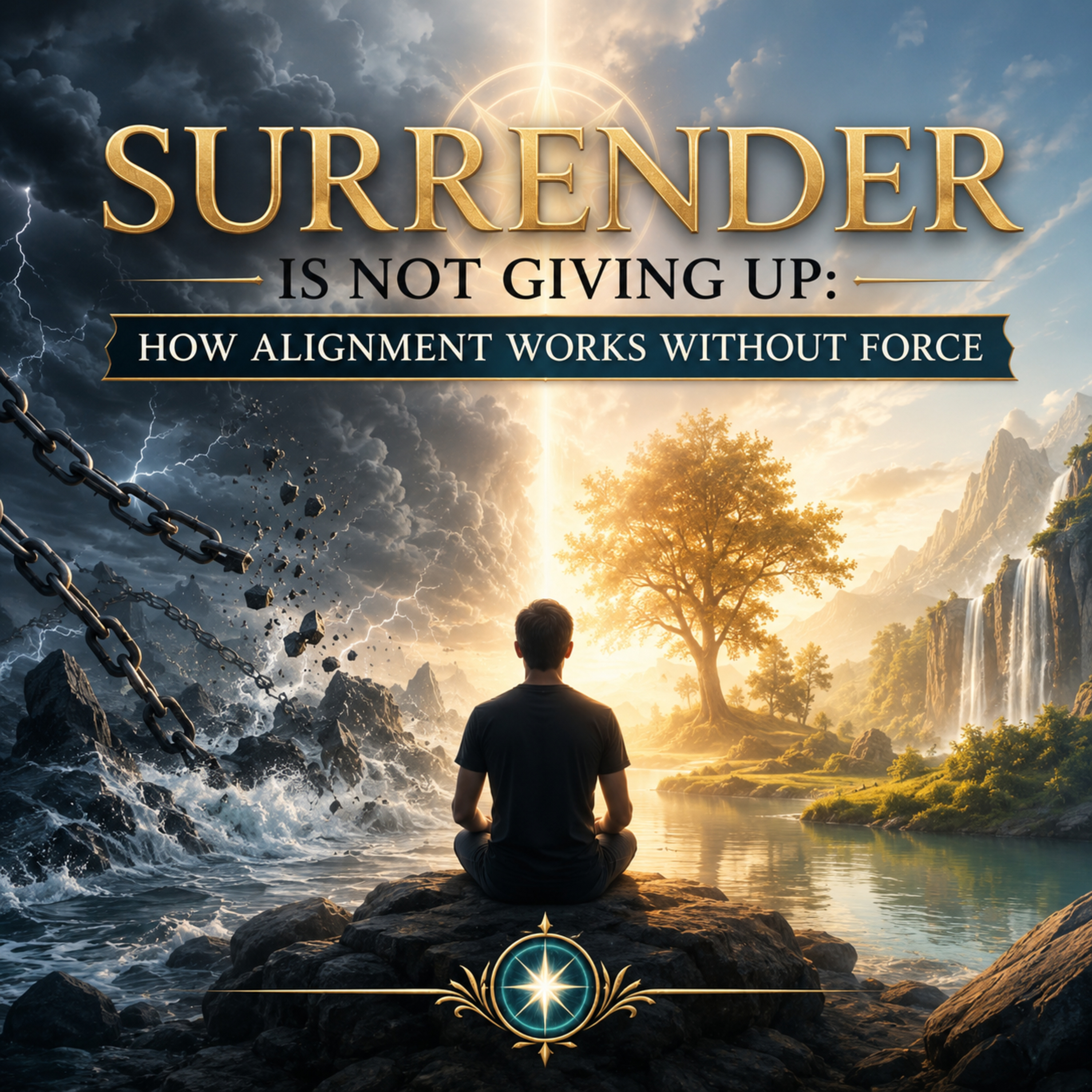 Surrender Is Not Giving Up: How to be in Alignment Without using Force EP 141 episode artwork