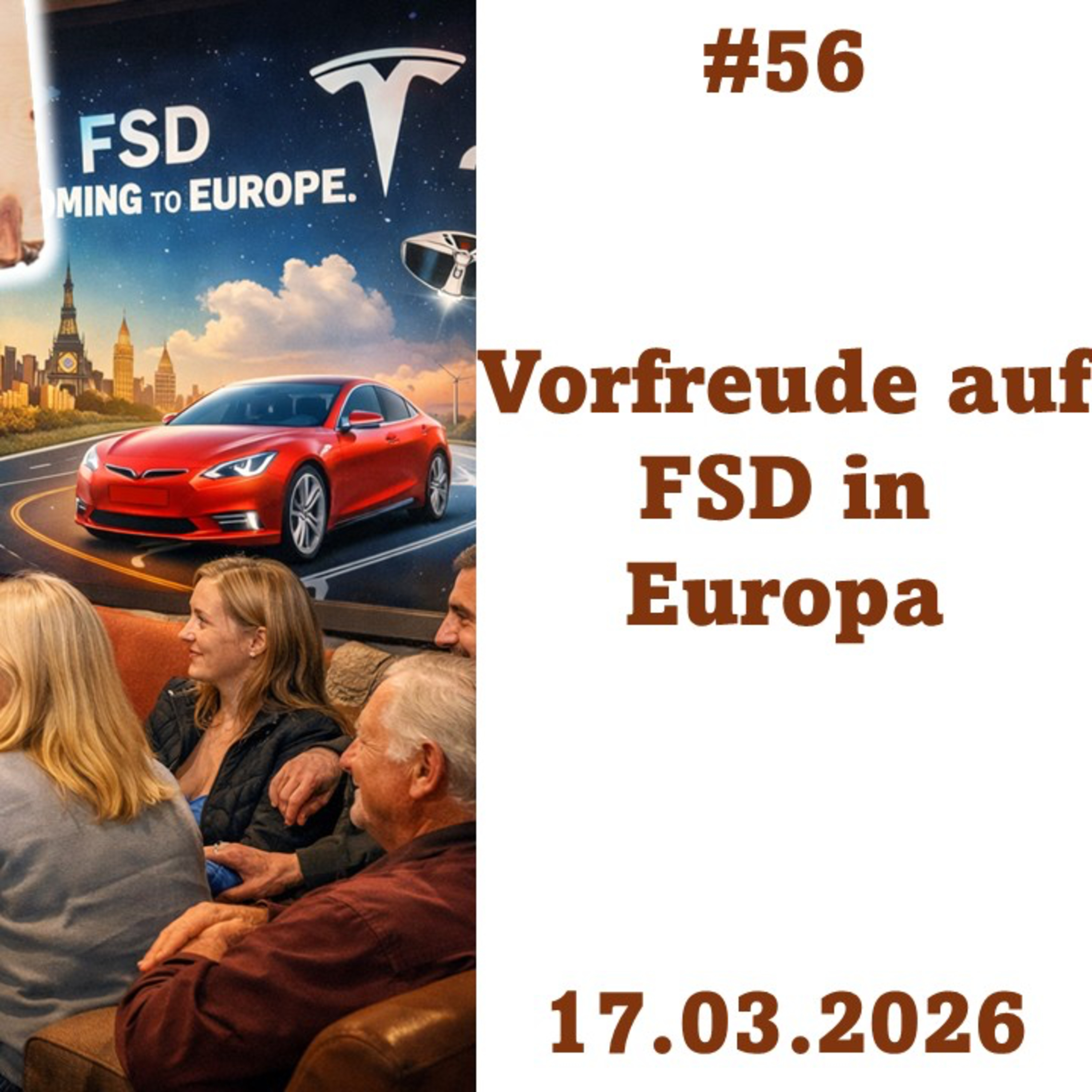 2026-03-17 Tesla Stammtisch #56: Vorfreude auf FSD in Europa episode artwork