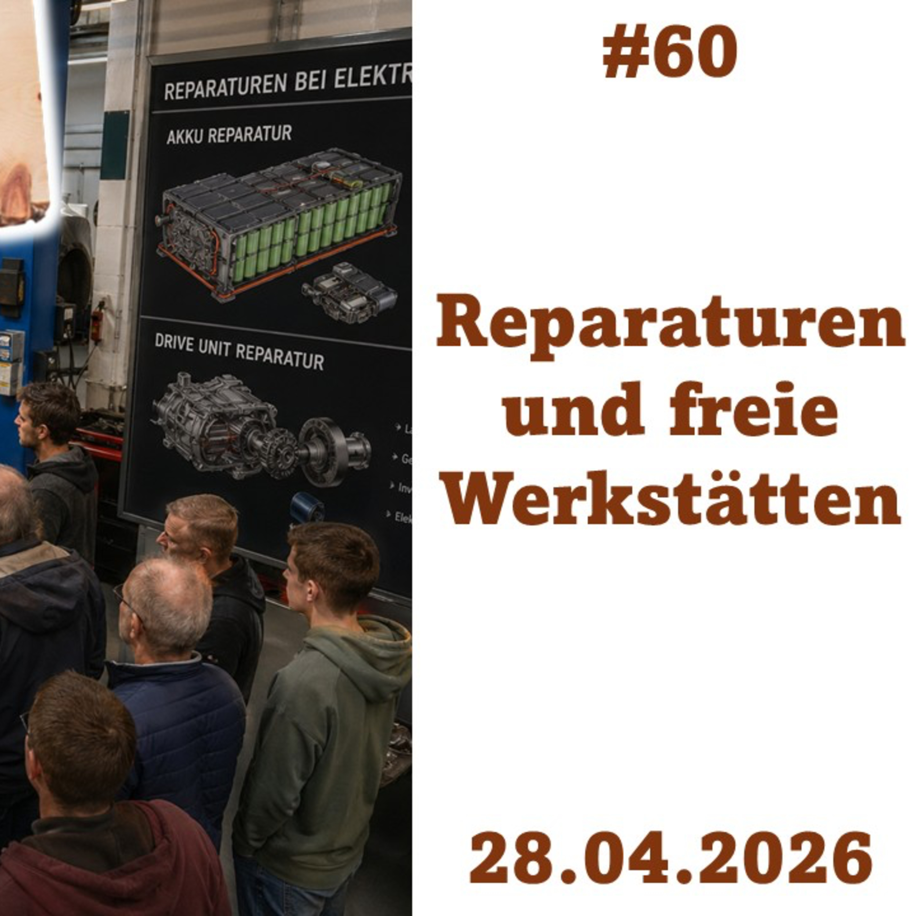 2026-04-28 Tesla Stammtisch #60: Reparaturen und freie Werkstätten episode artwork
