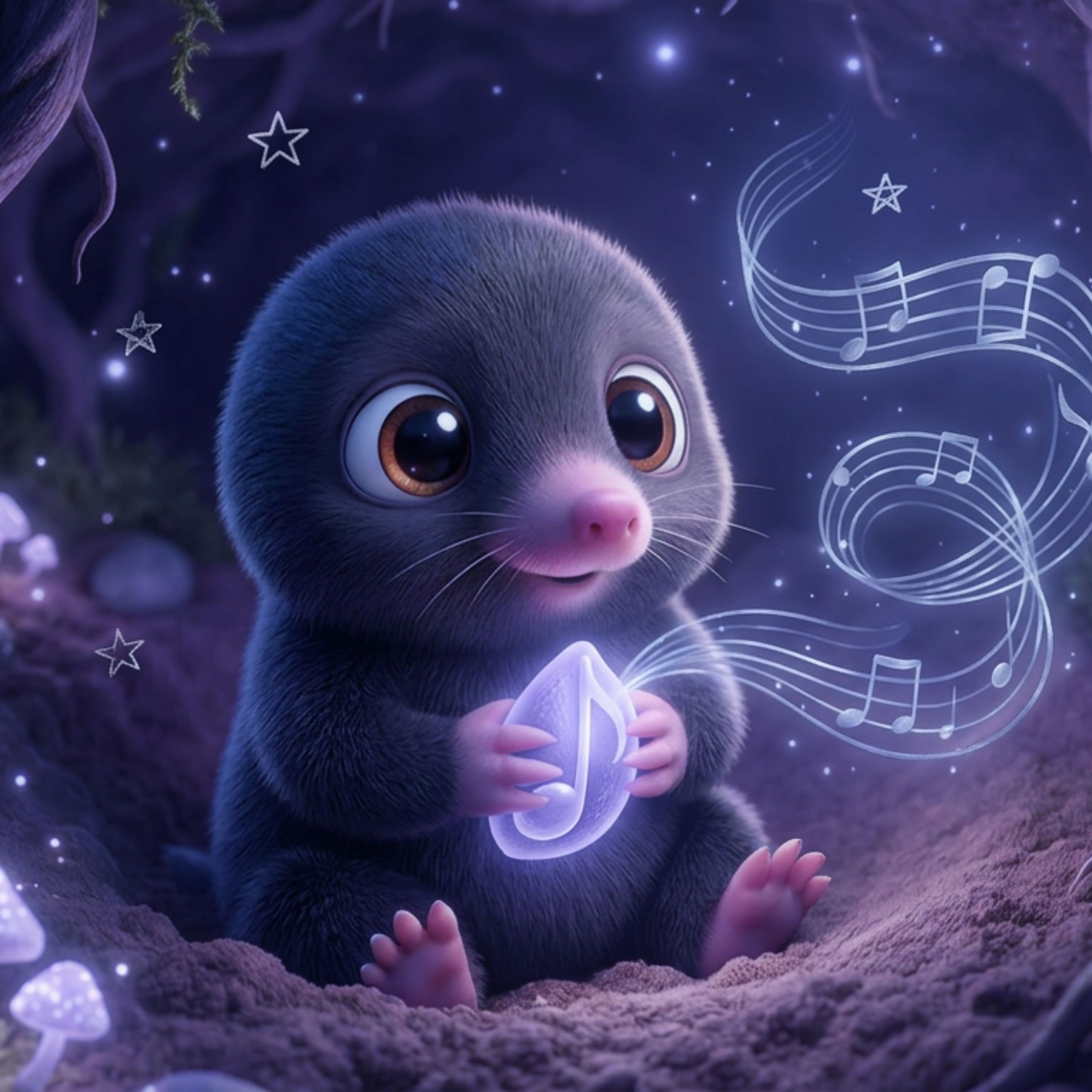 Musical Bedtime Story — The Mole Who Planted Words episode artwork