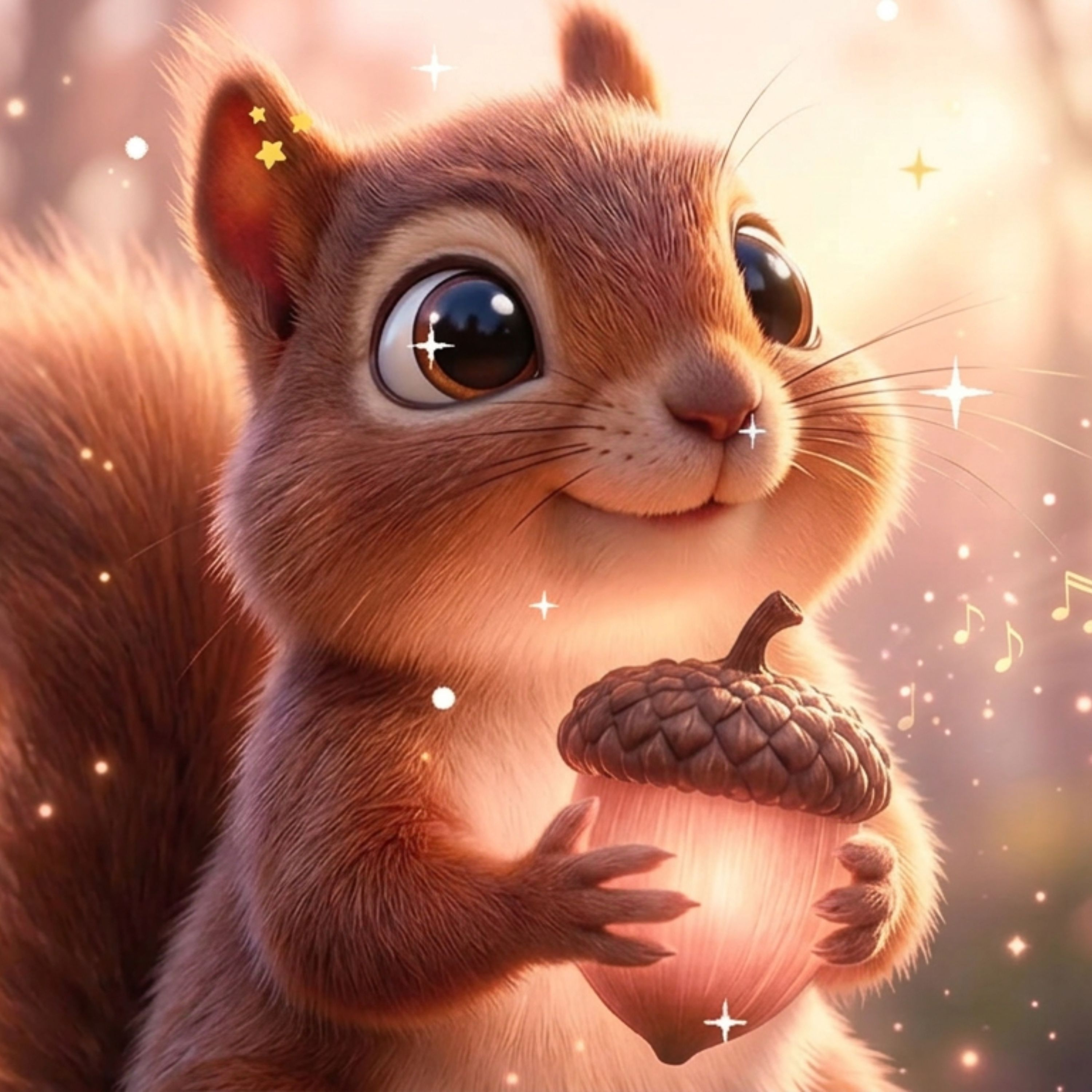 Musical Bedtime Story — The Squirrel Who Discovered Gratitude episode artwork