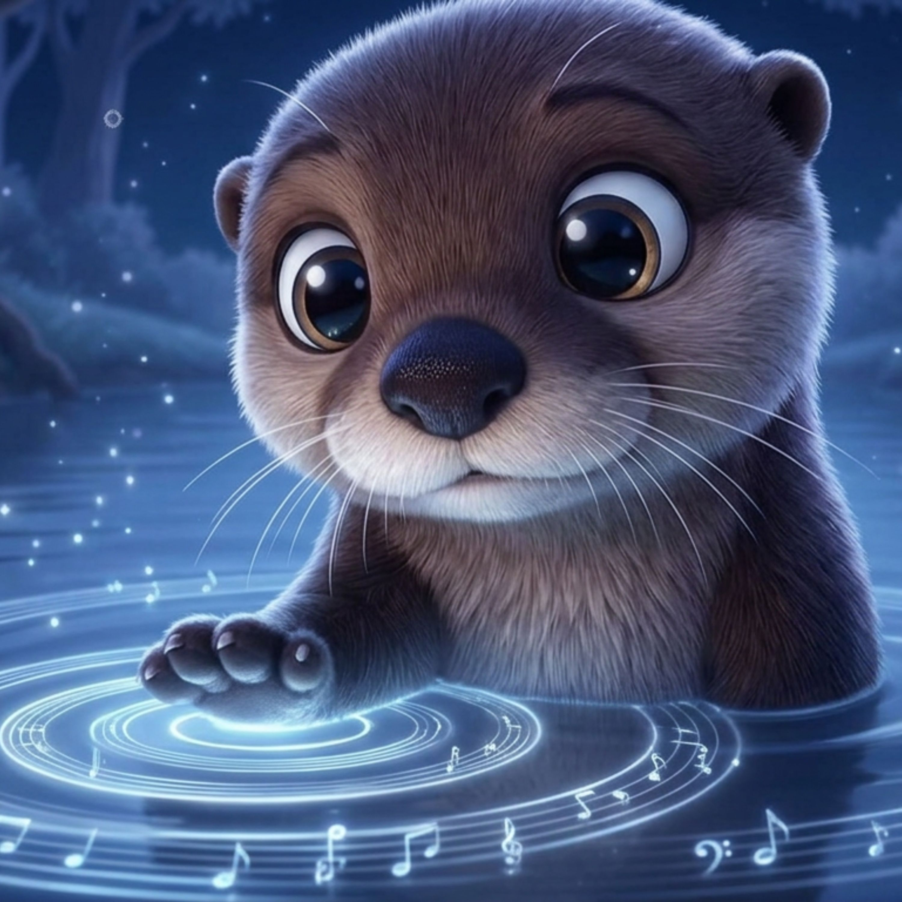 Musical Bedtime Story — The Otter and the 90-Second Ripple episode artwork