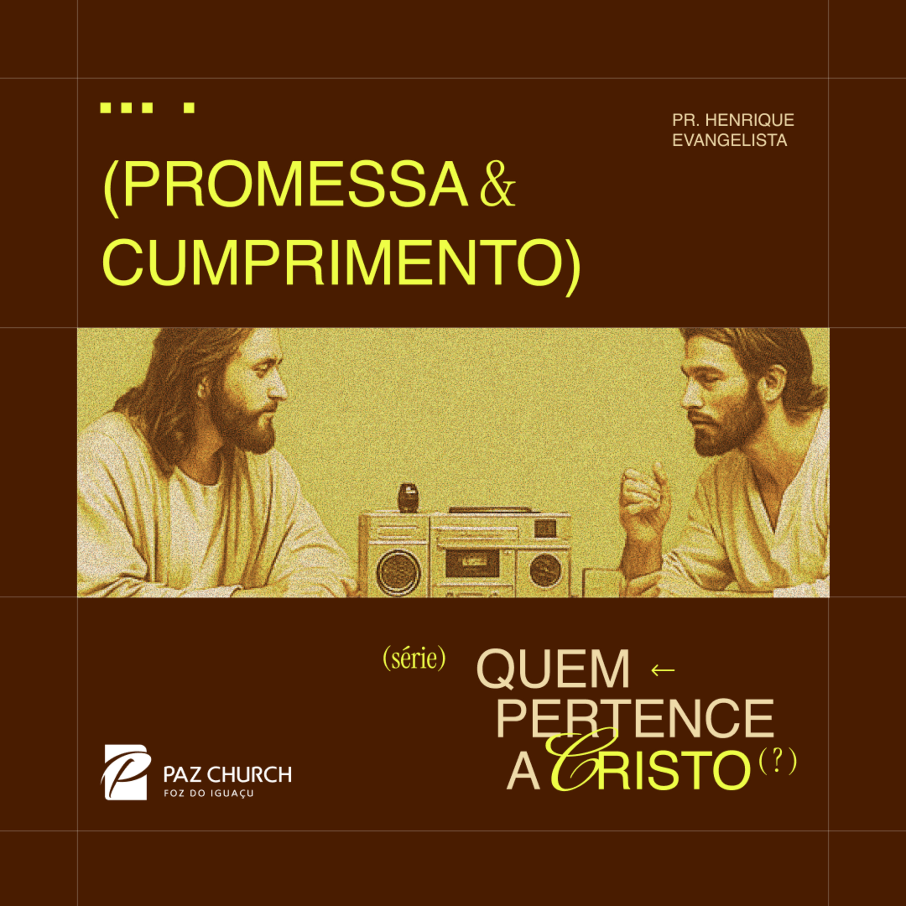 Série: Quem Pertence a Cristo? | Promessa & Cumprimento // Pr. Henrique Evangelista episode artwork