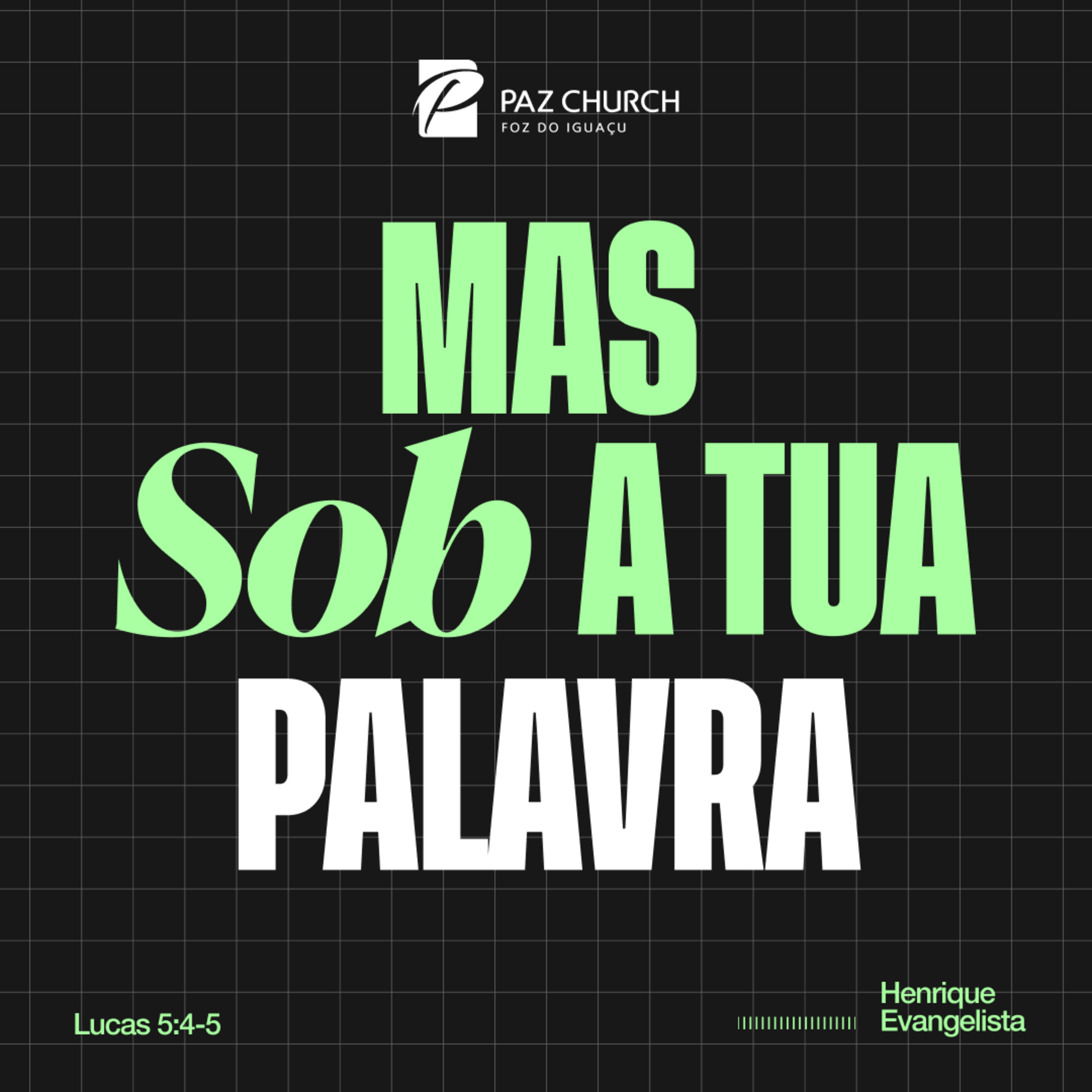 Mas Sob a Tua Palavra // Pr. Henrique Evangelista episode artwork