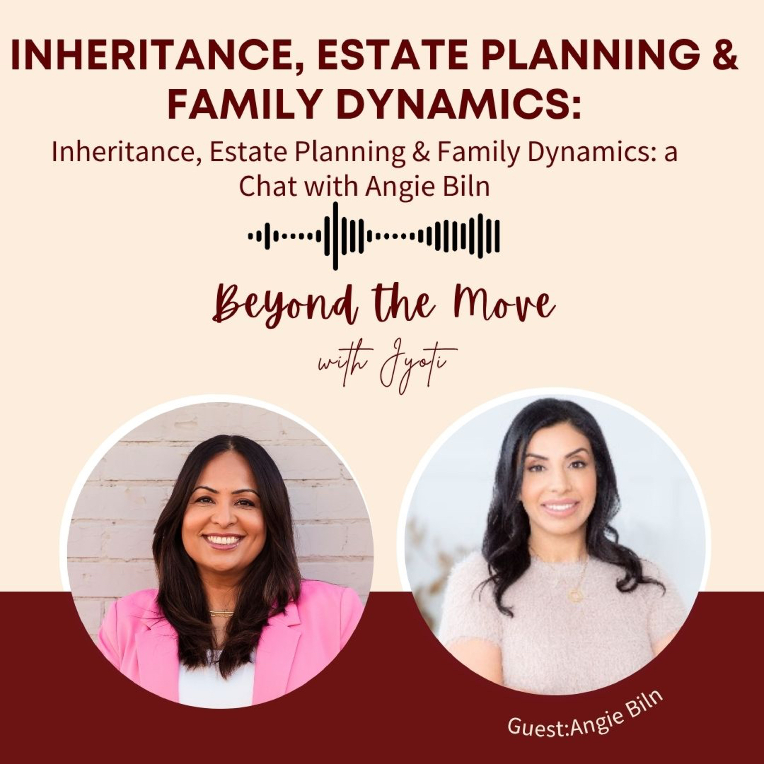 Inheritance, Estate Planning & Family Dynamics: a Chat with Angie Biln episode artwork