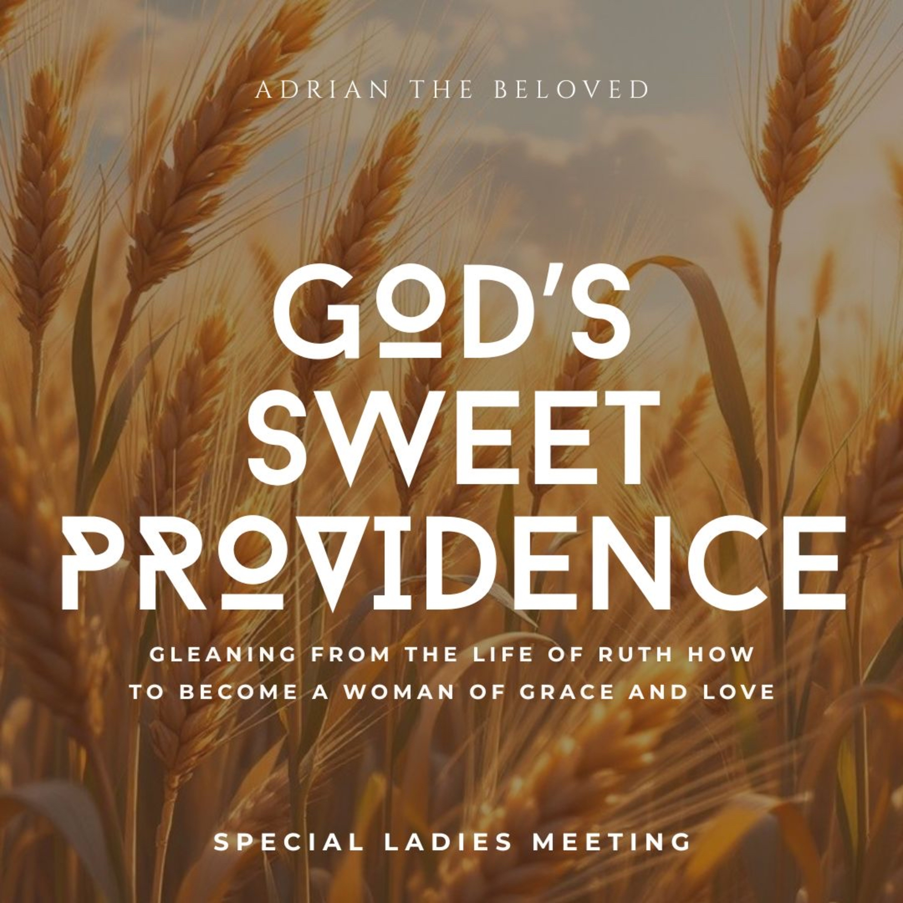 God’s Sweet Providence: Gleaning from the Life of Ruth how to become a Woman of Grace and Love