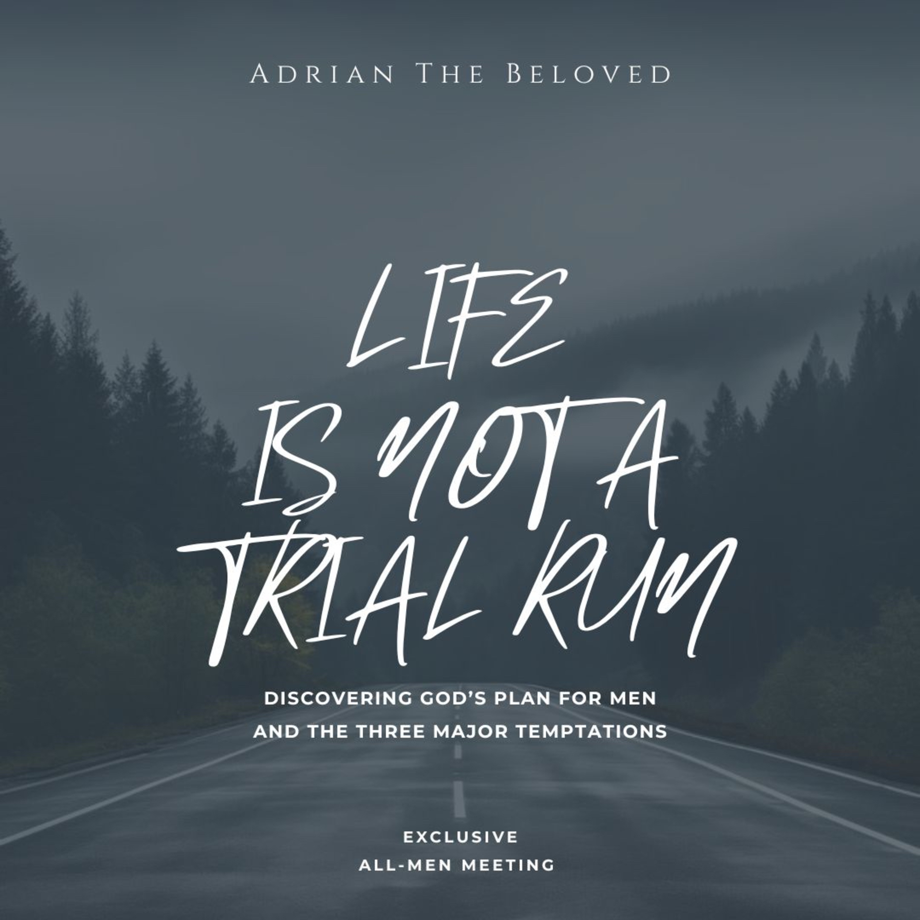 Life is not a Trial Run: Discovering God’s Purpose for Men and the Three Major Temptations of Men episode artwork