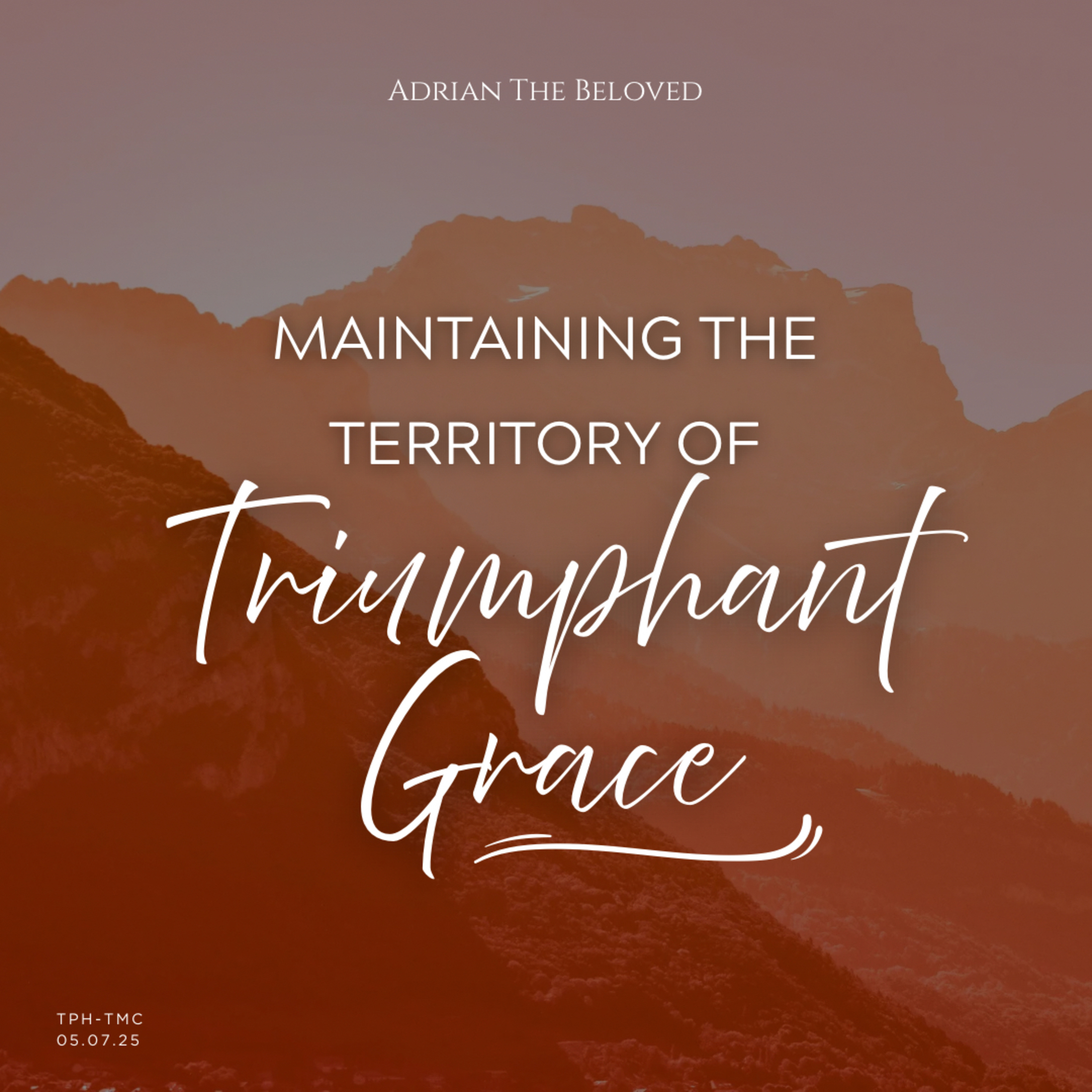 Maintaining the Territory of Triumphant Grace episode artwork