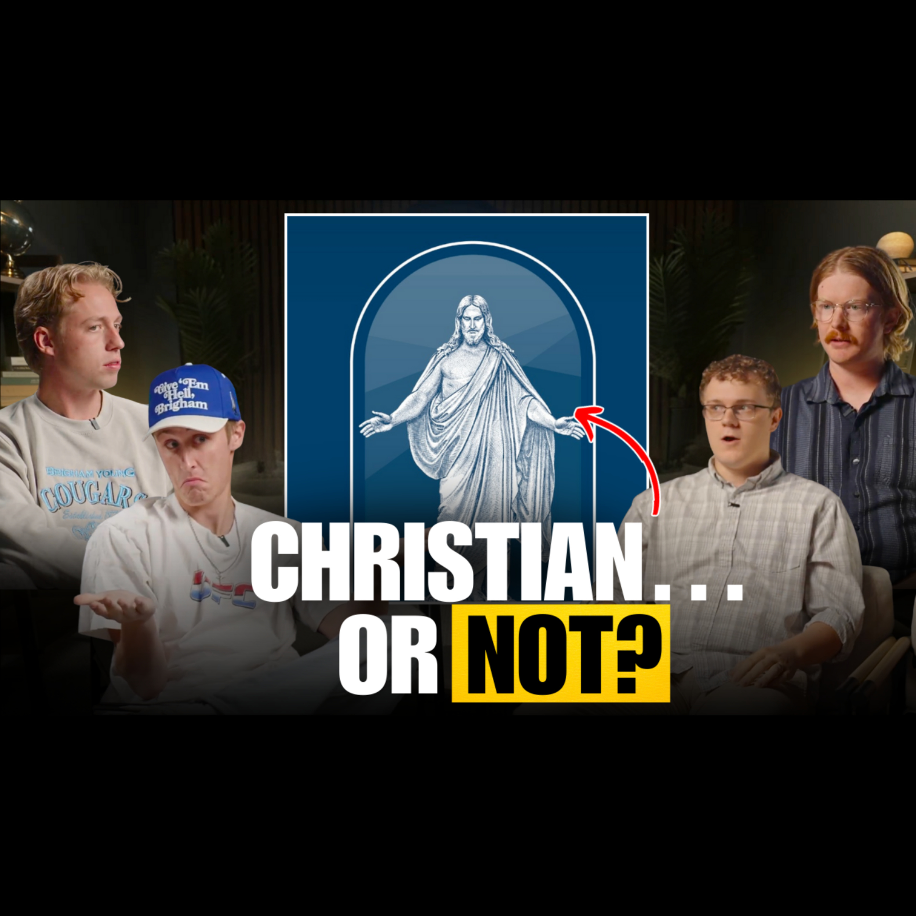 An atheist, a Yale philosopher, and two Mormons walk into a soda bar episode artwork