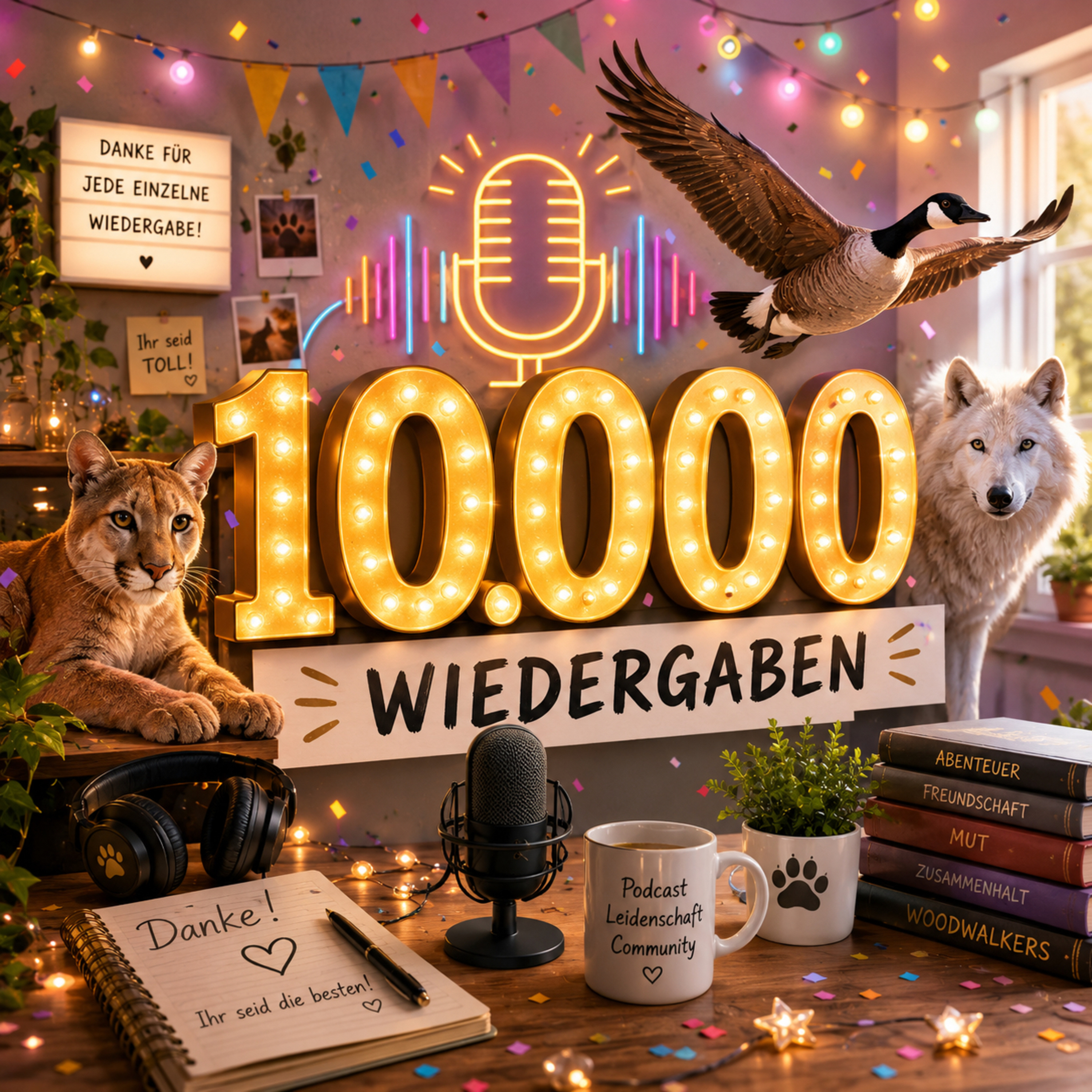 ChatGPT übernimmt mein Podcast?! | 10 000 Wiedergaben Special episode artwork
