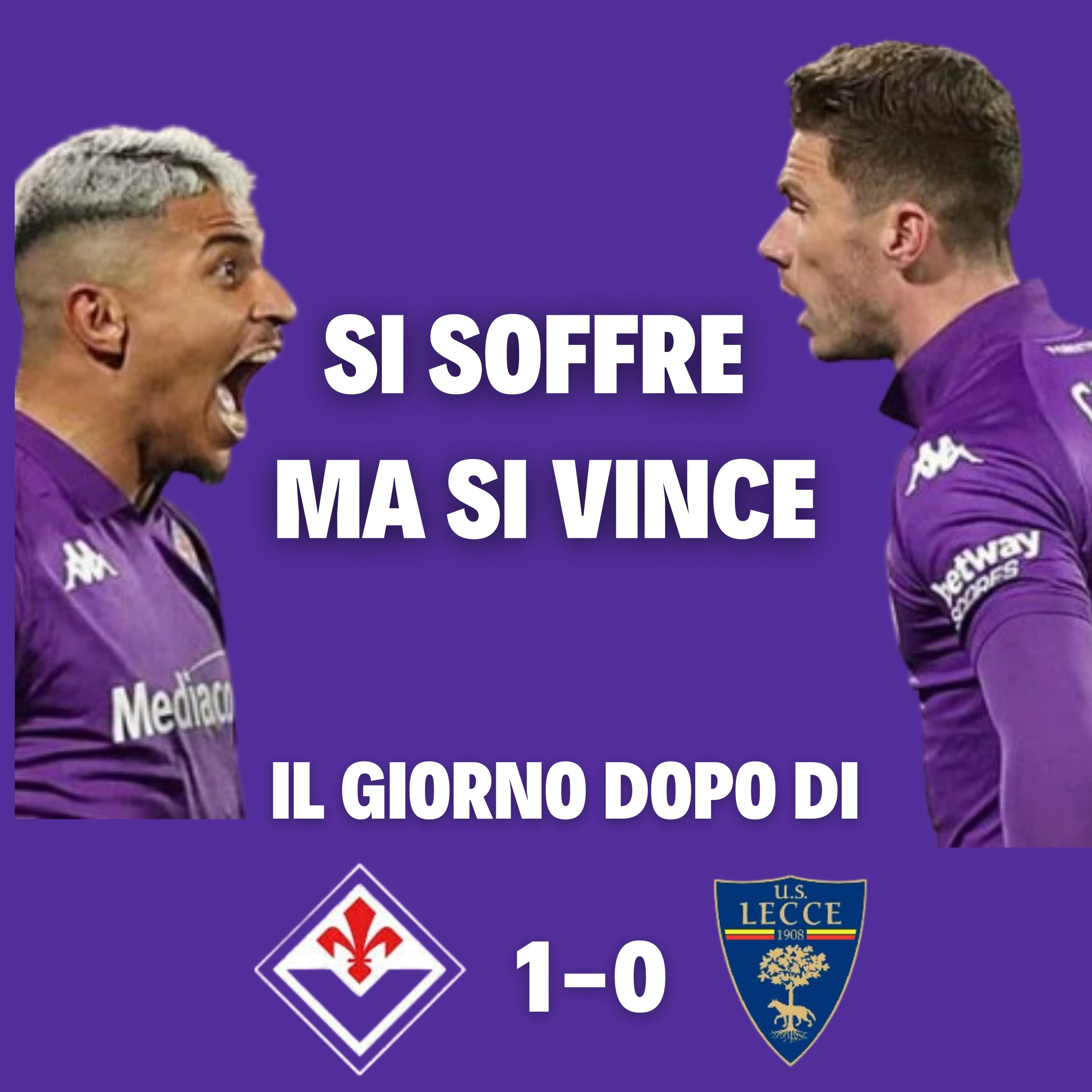 a noi ci garba soffrire