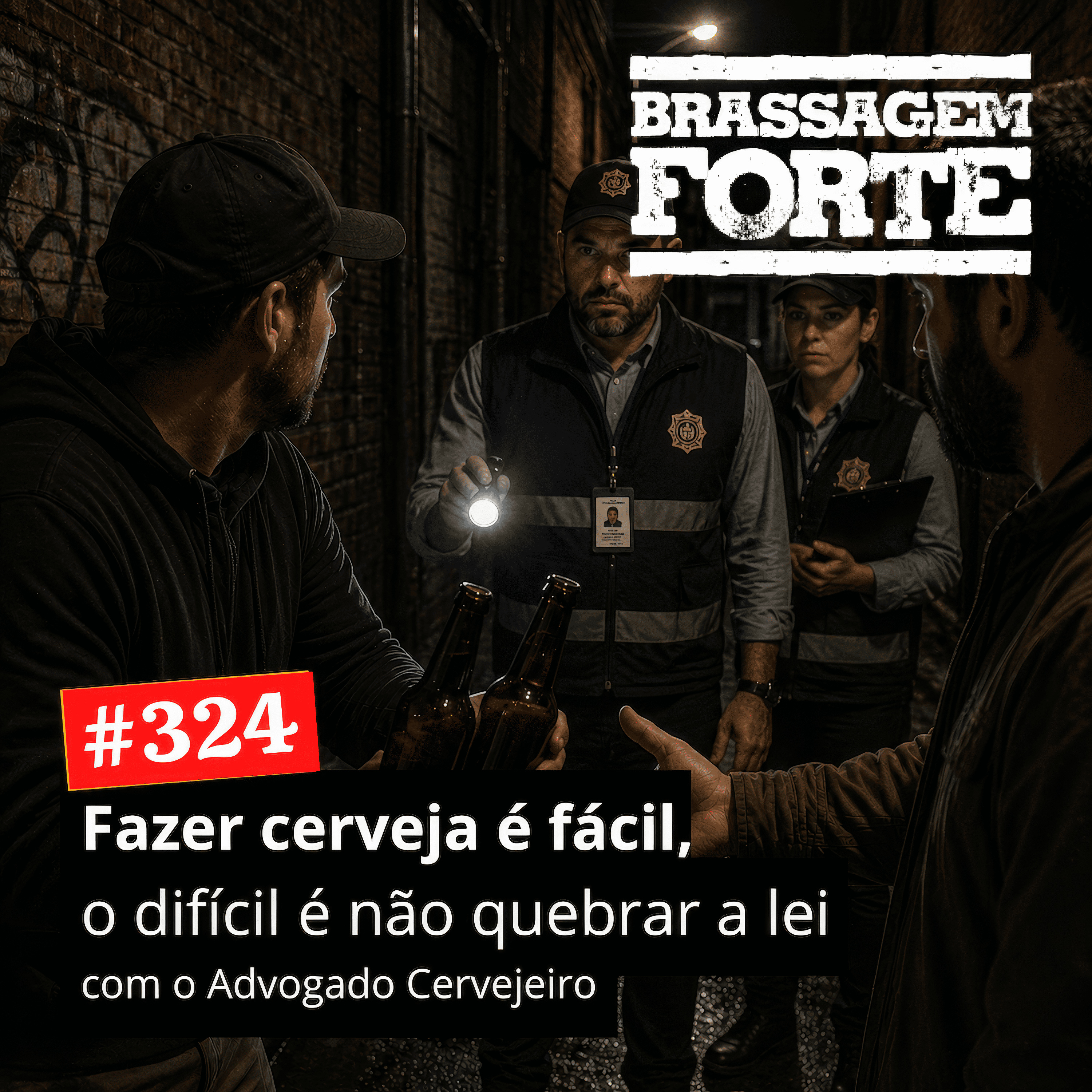 #324 - Fazer cerveja é fácil, o difícil é não quebrar a lei (com André Lopes, o Advogado Cervejeiro) episode artwork