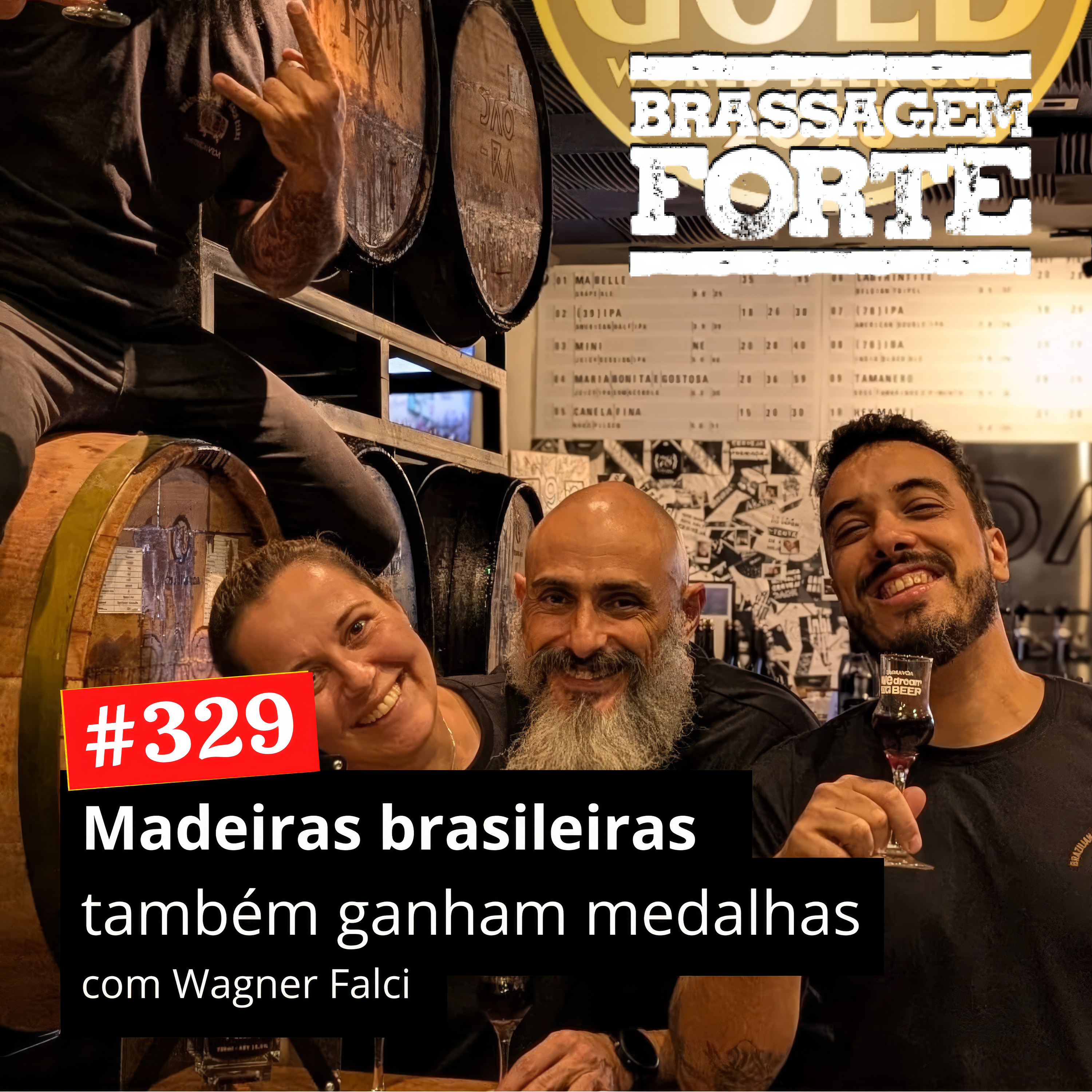 #329 - Madeiras brasileiras também ganham medalhas (com Wagner Falci) episode artwork