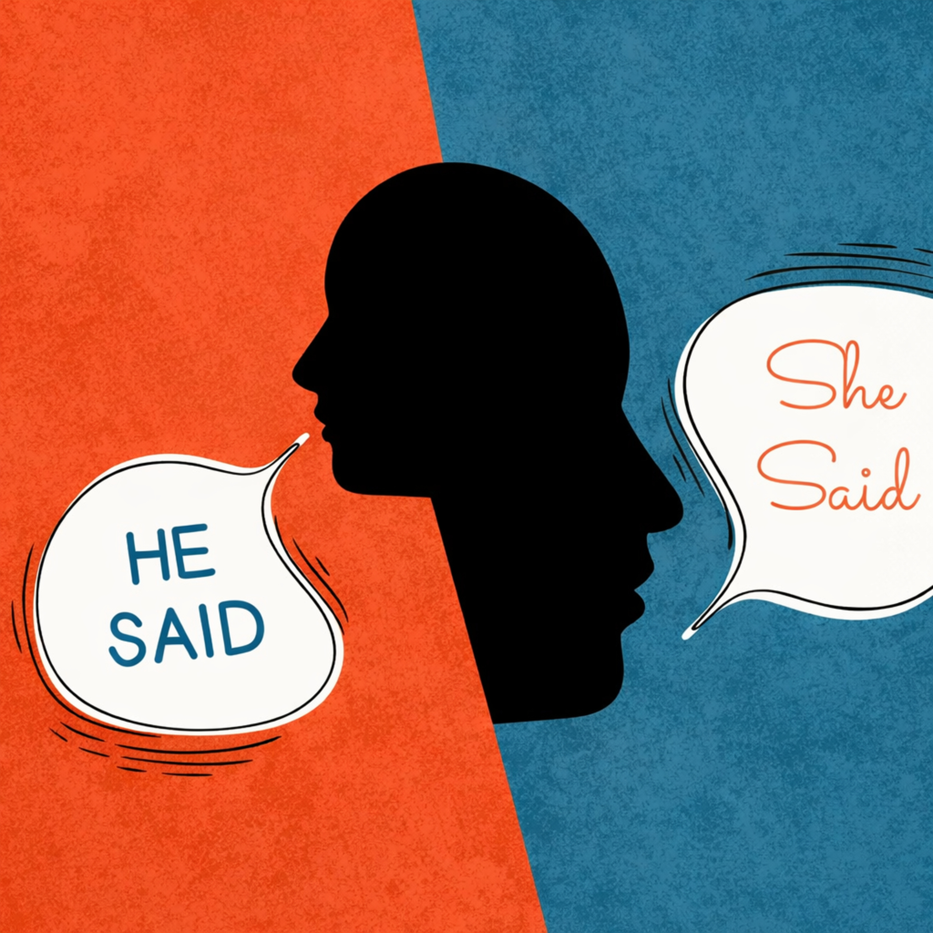 He said, She said episode artwork