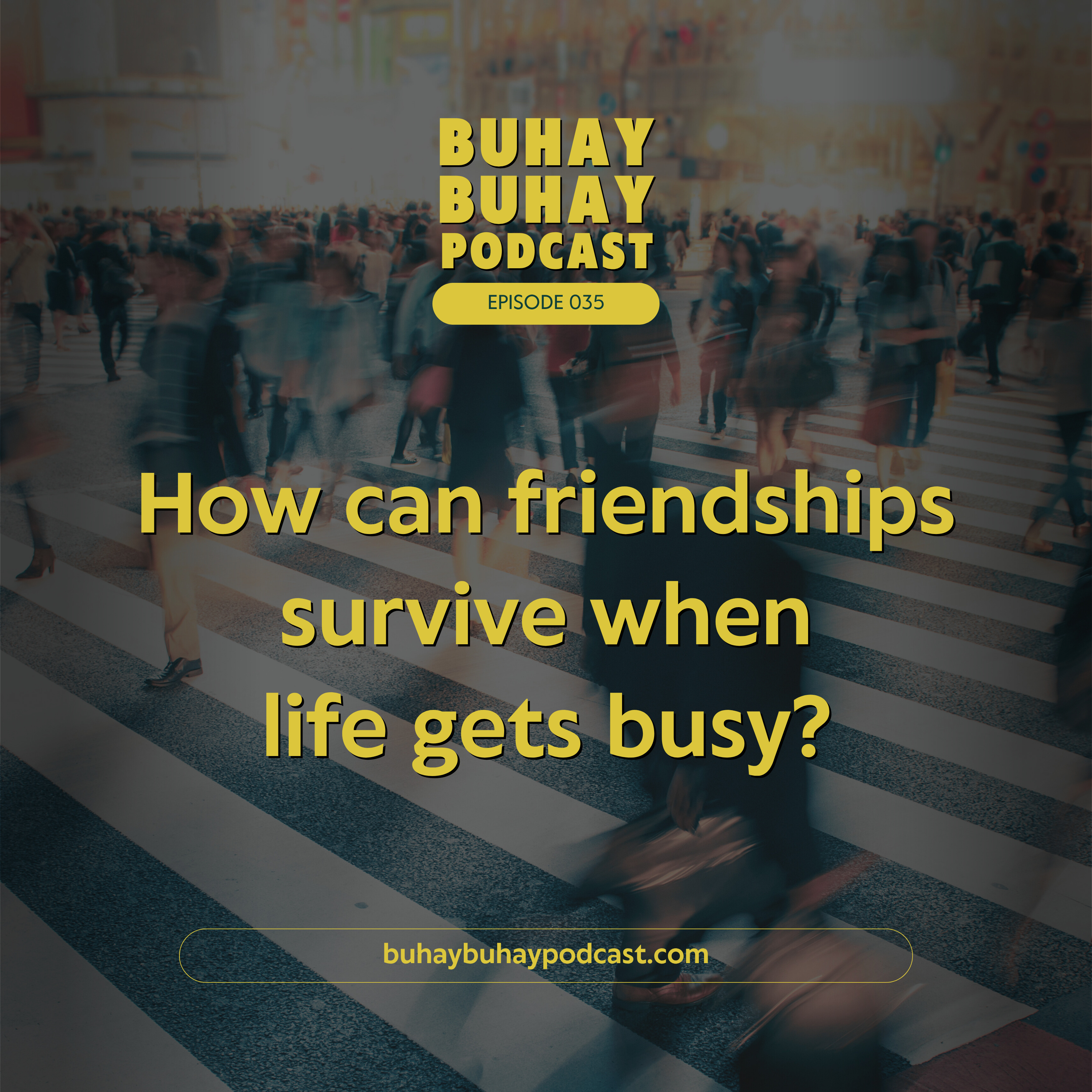 How can friendships survive when life gets busy? episode artwork