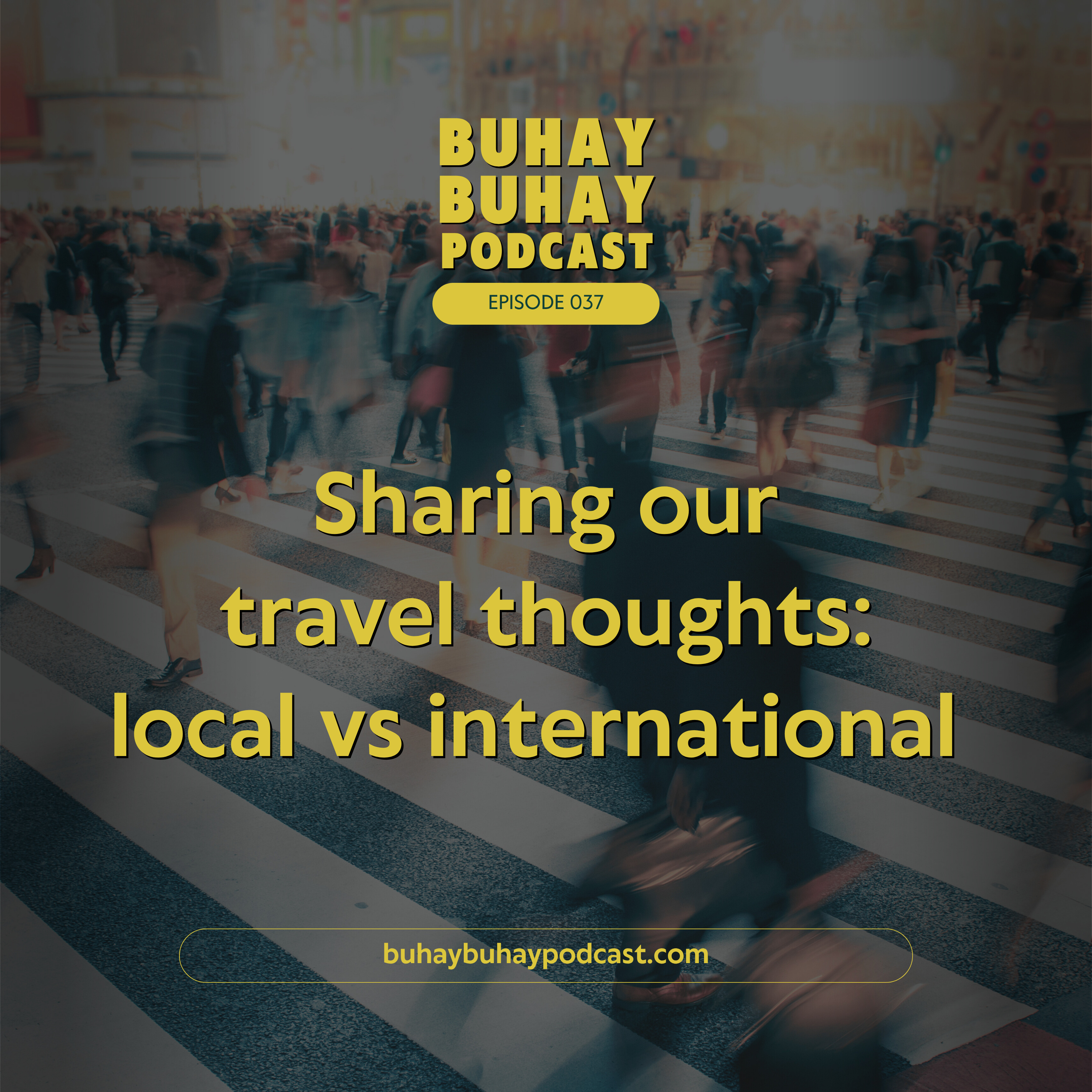Sharing our travel thoughts: local vs international  episode artwork