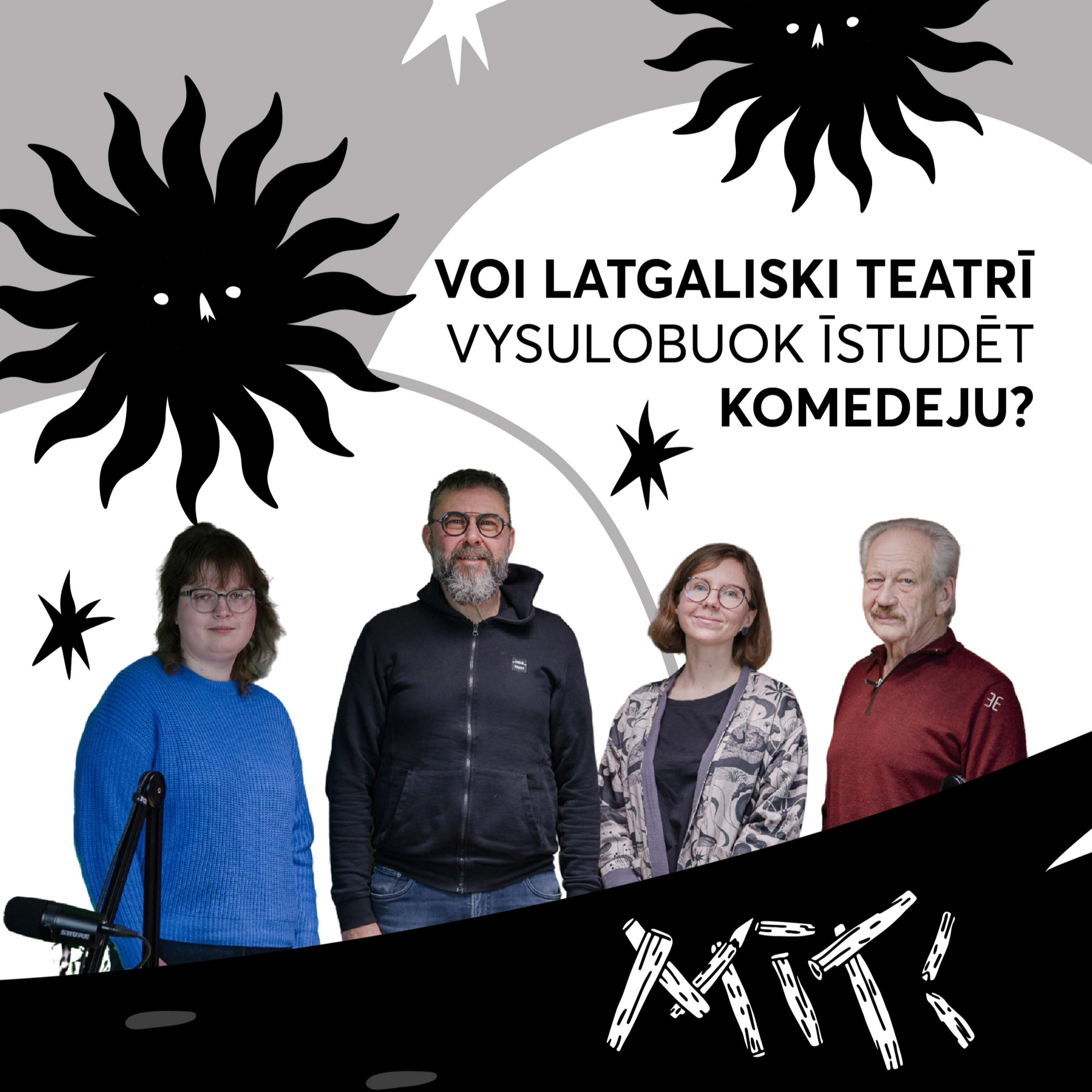 Mīti | Voi latgaliski teatrī vysulobuok īstudēt komedeju? | E4