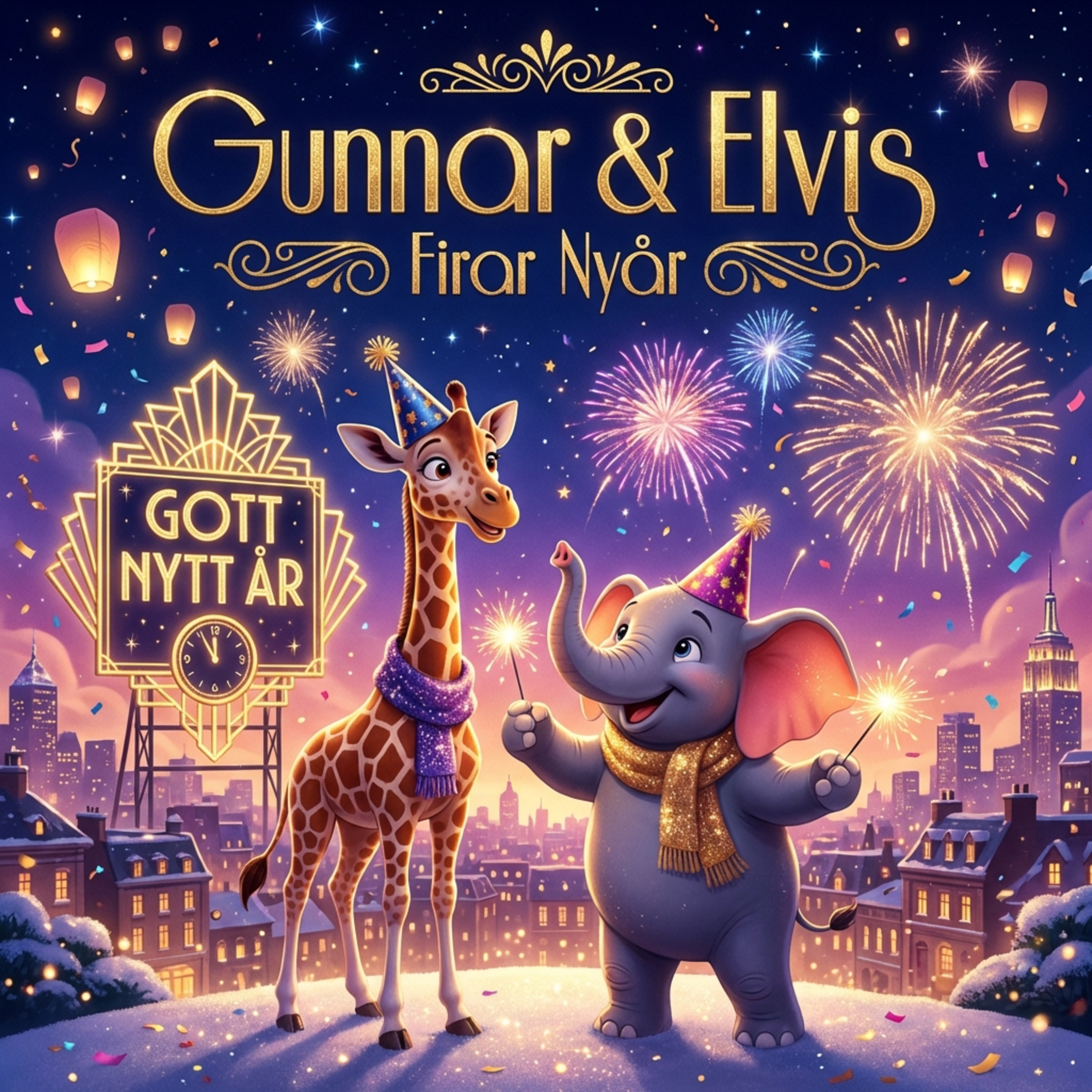 77. Gunnar & Elvis - Firar nyår