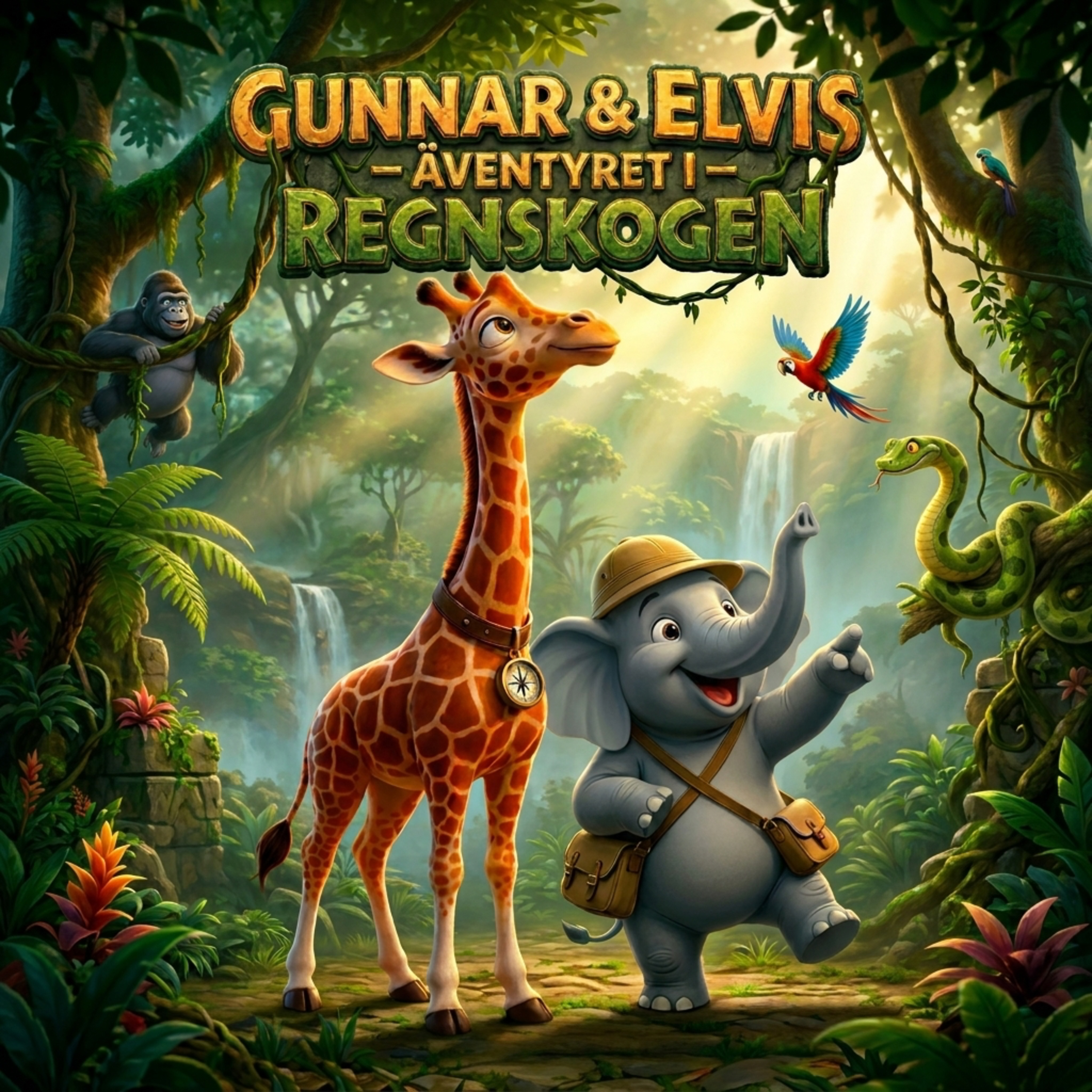 118. Äventyret i regnskogen - Något enormt i floden episode artwork