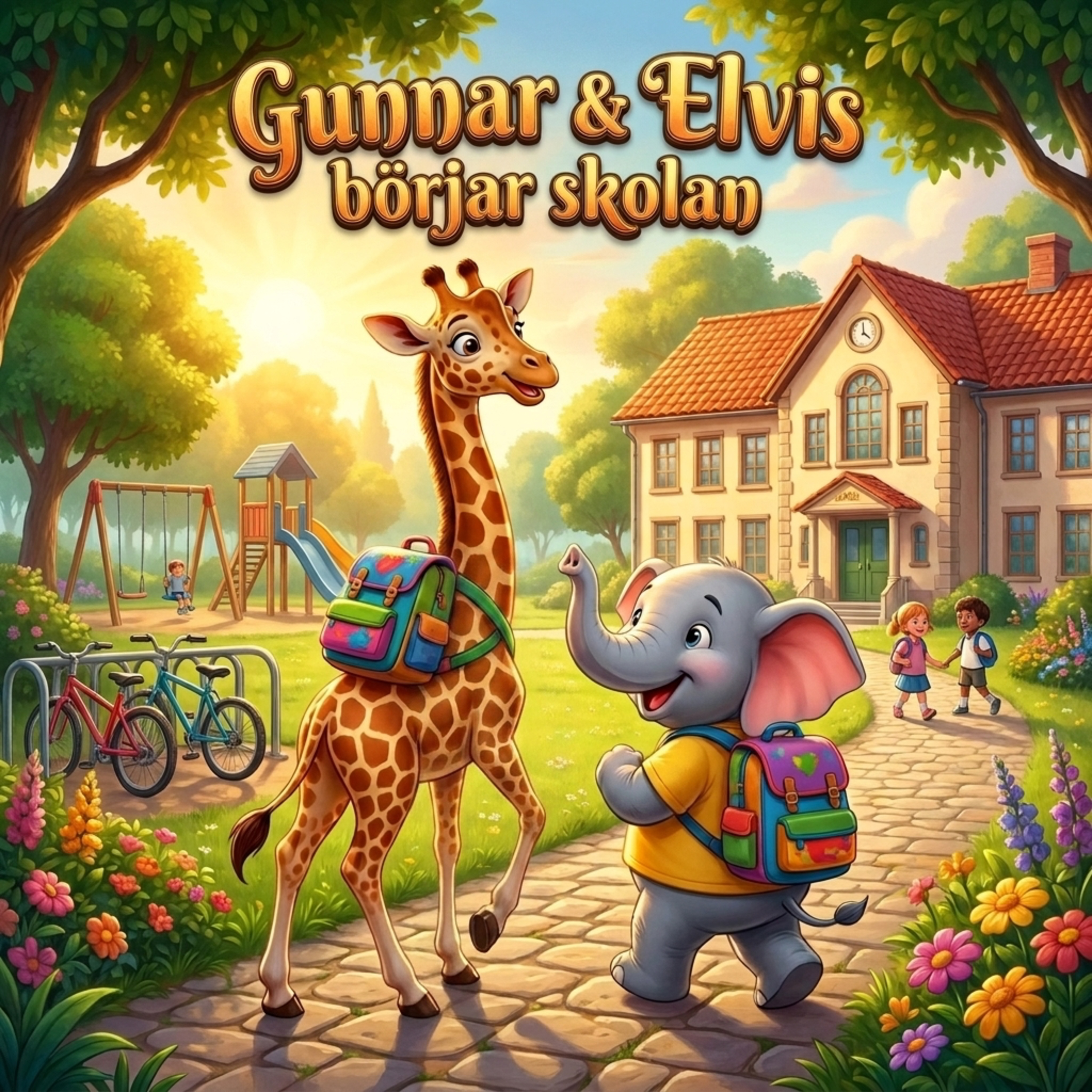 Gunnar & Elvis början skolan