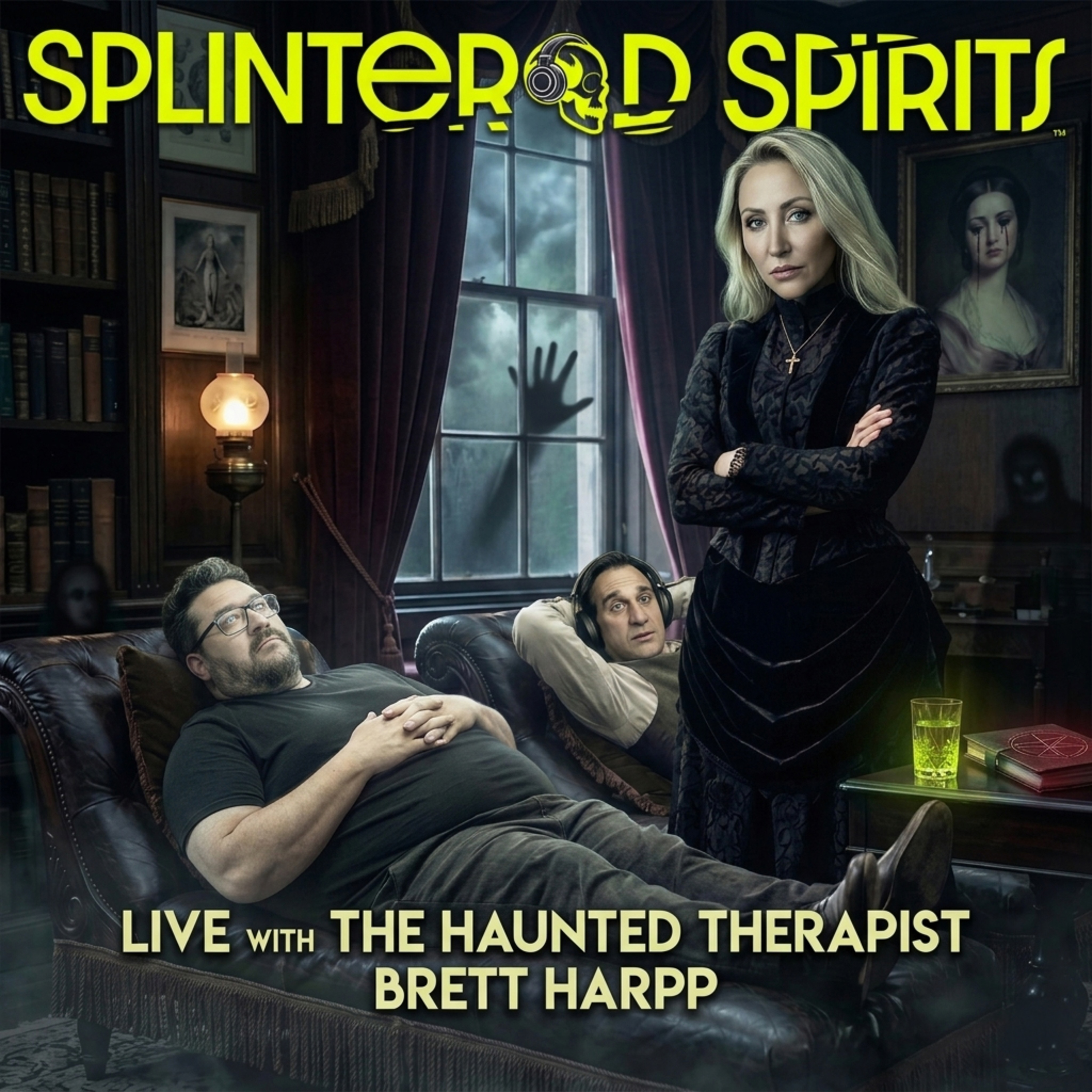 Splintered Spirits Live with The Haunted Therapist, Brett Harpp episode artwork