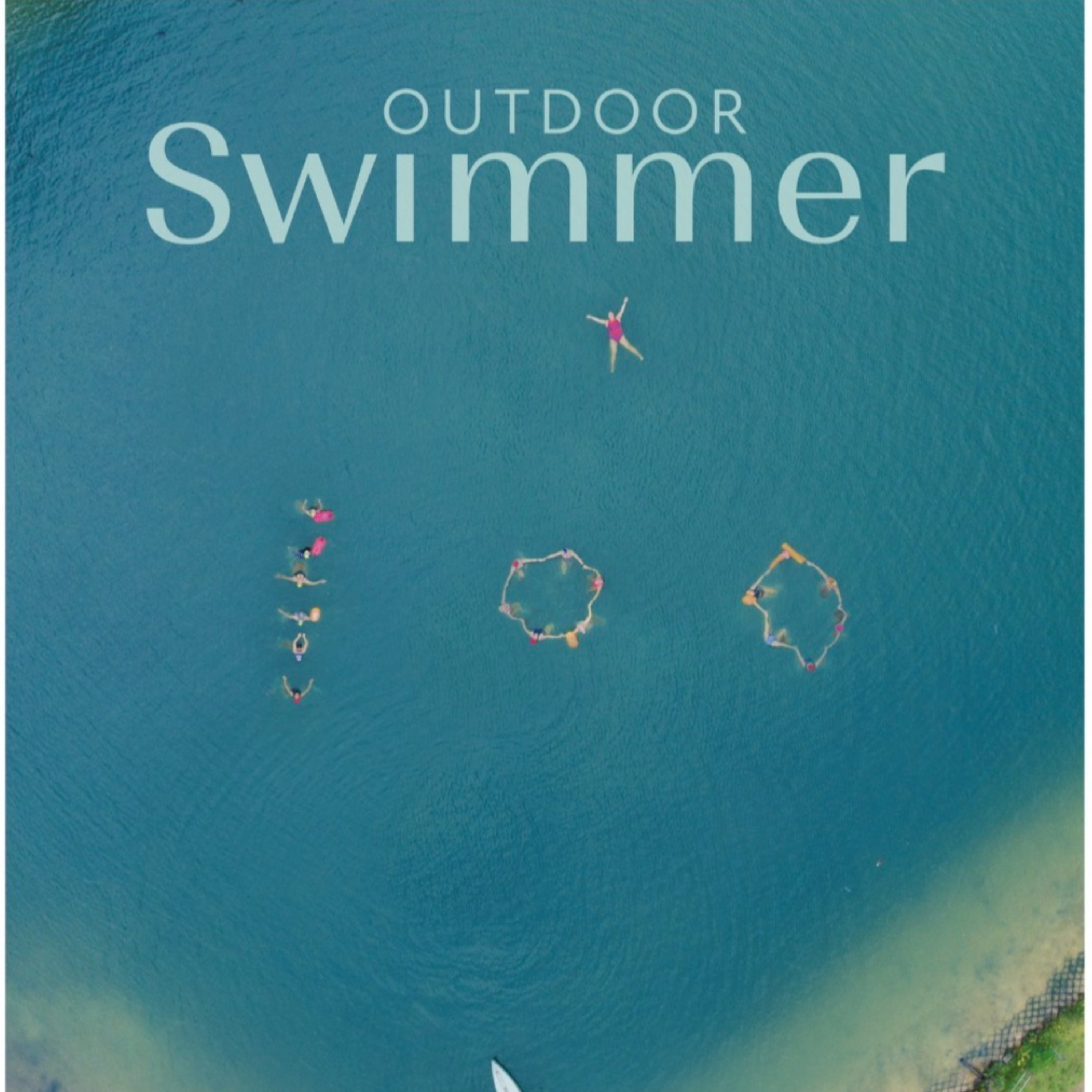 'Outdoor Swimmer' magazine with founder Simon Griffiths and editor Ella Foote