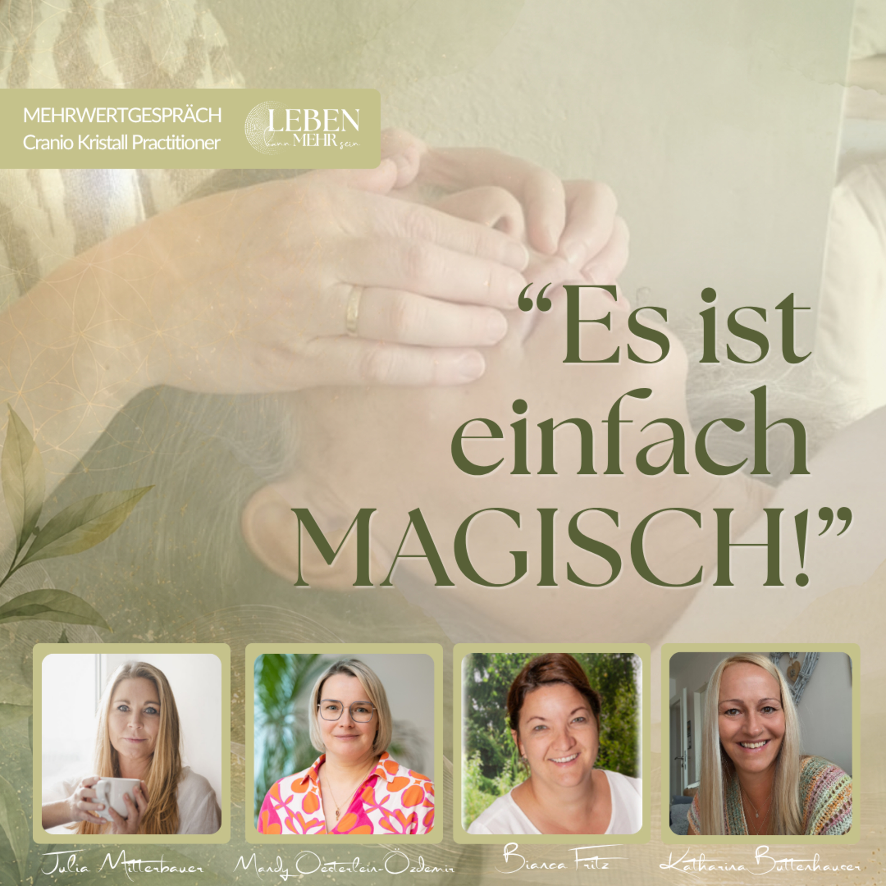 CRANIO KRISTALL - was ist so magisch? Ein Gespräch aus der Praxis! episode artwork