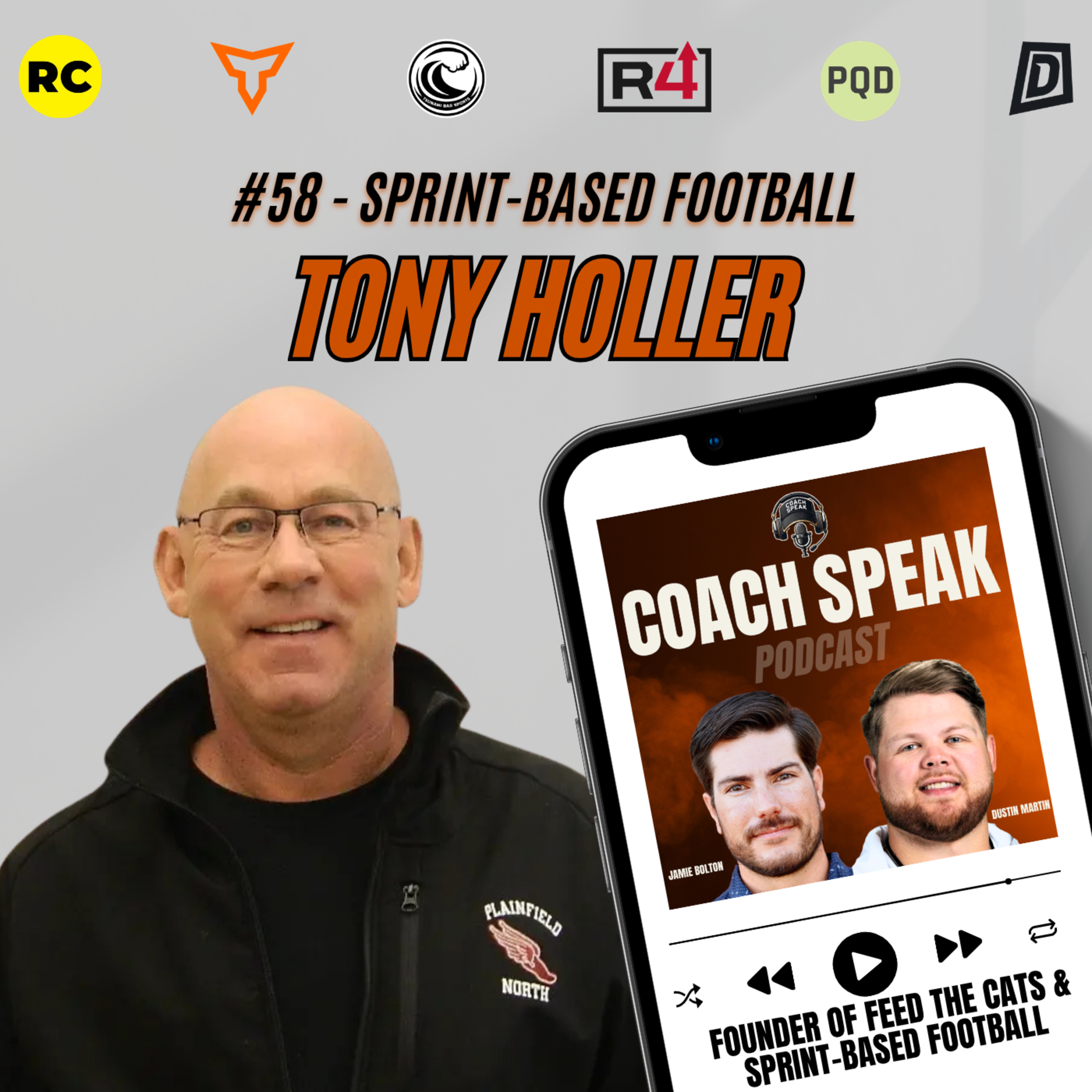 #58 - Sprint-Based Football with Tony Holler episode artwork