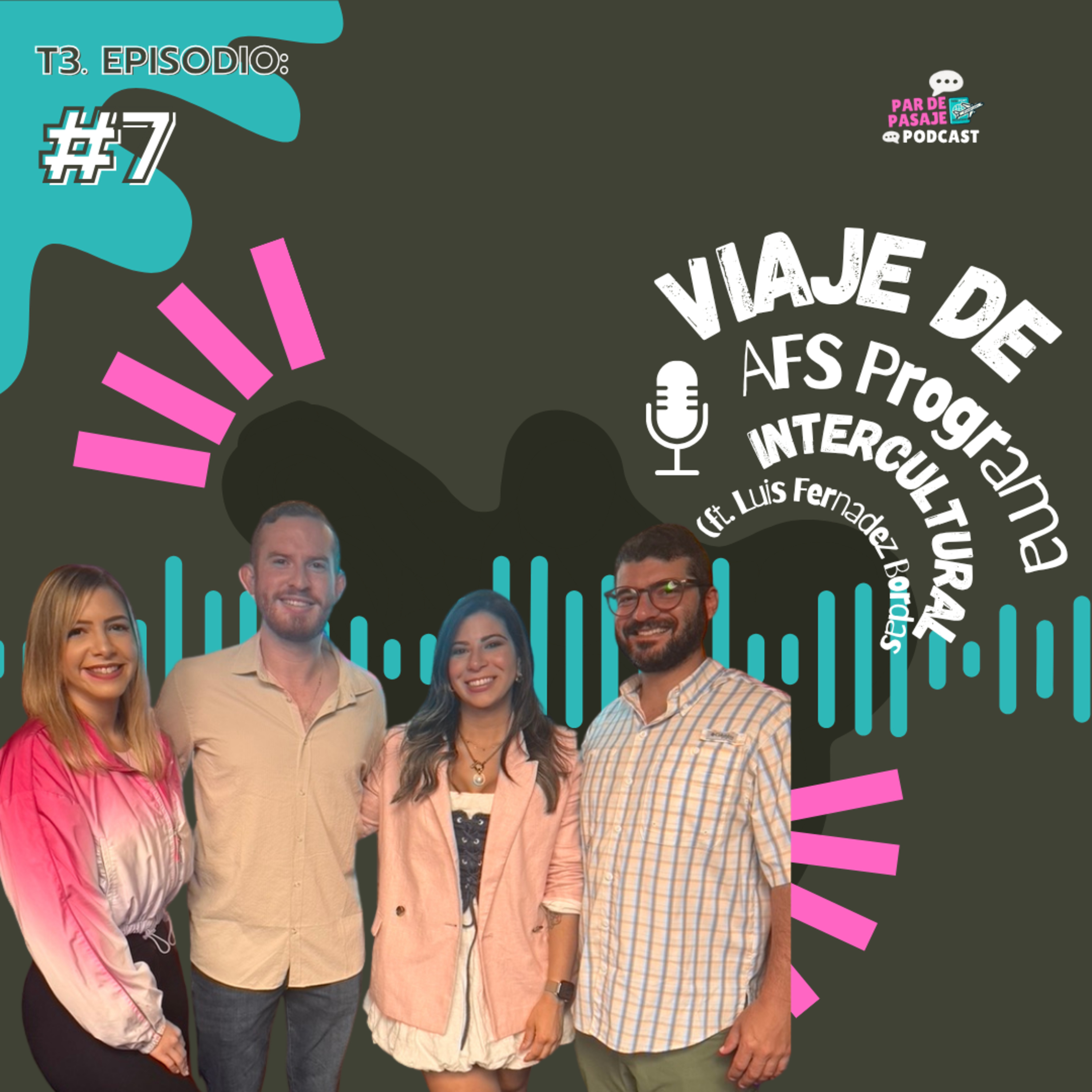 T3. EPISODIO #7: Viaje de AFS Programa Intercultural (ft. Luis Fernandez) episode artwork